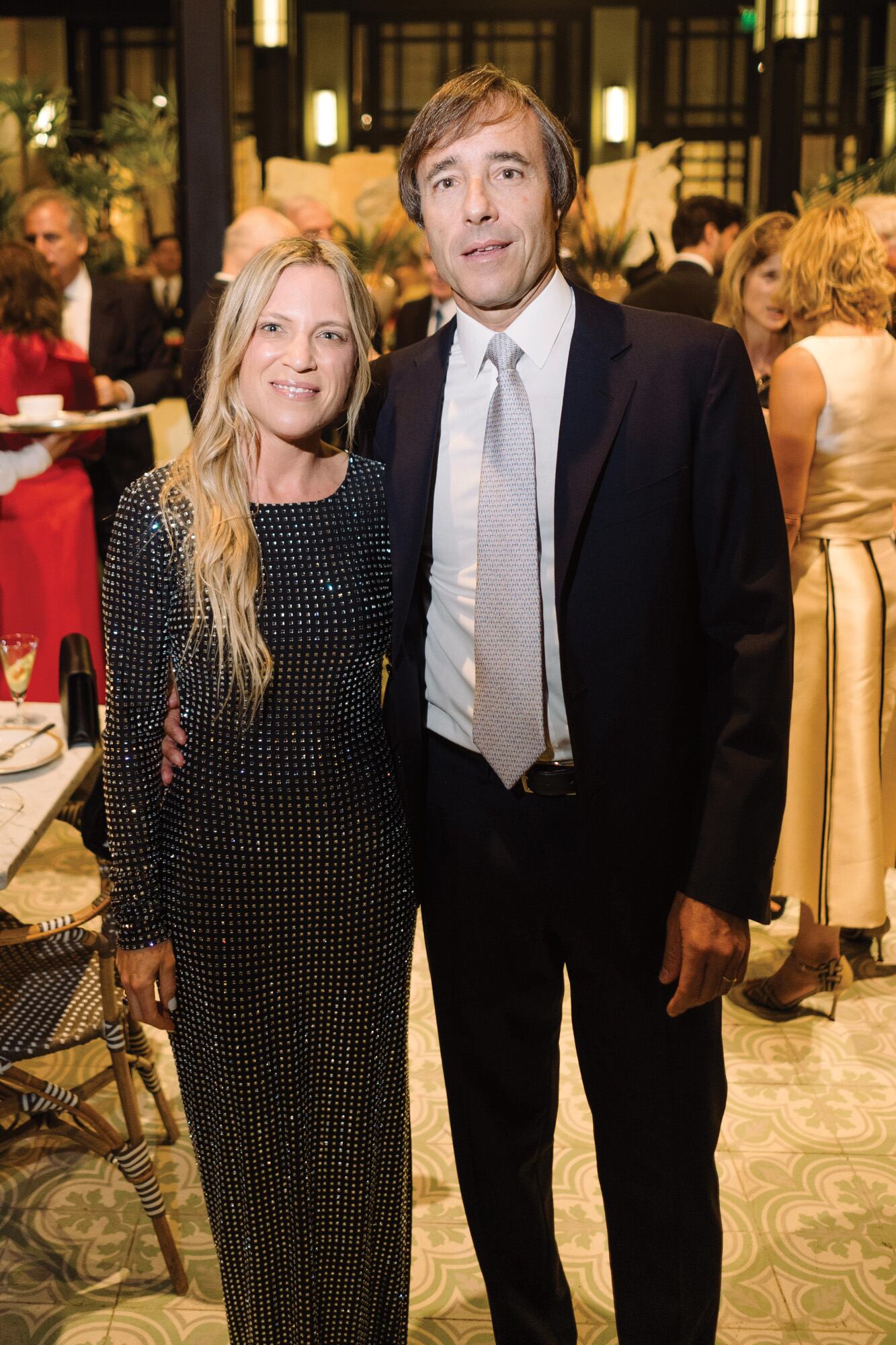 Agustina Scally e Ignacio Blaquier, impecables.