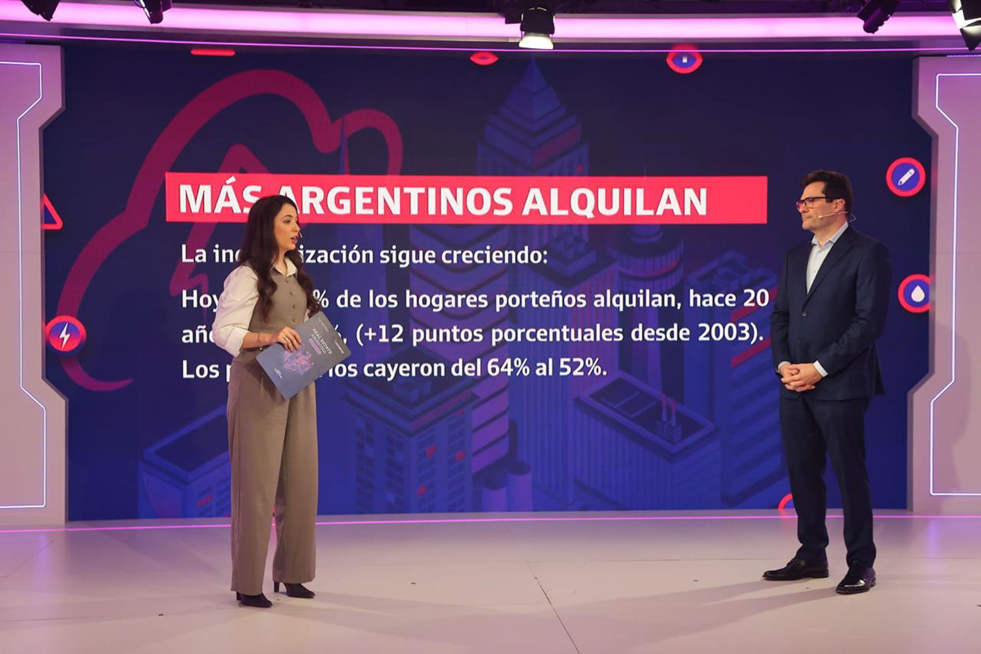 Diego Giani, de Finaer Garantías para alquilar analizó cómo cambió el negocio de los alquileres entrevistado por Candela Contreras