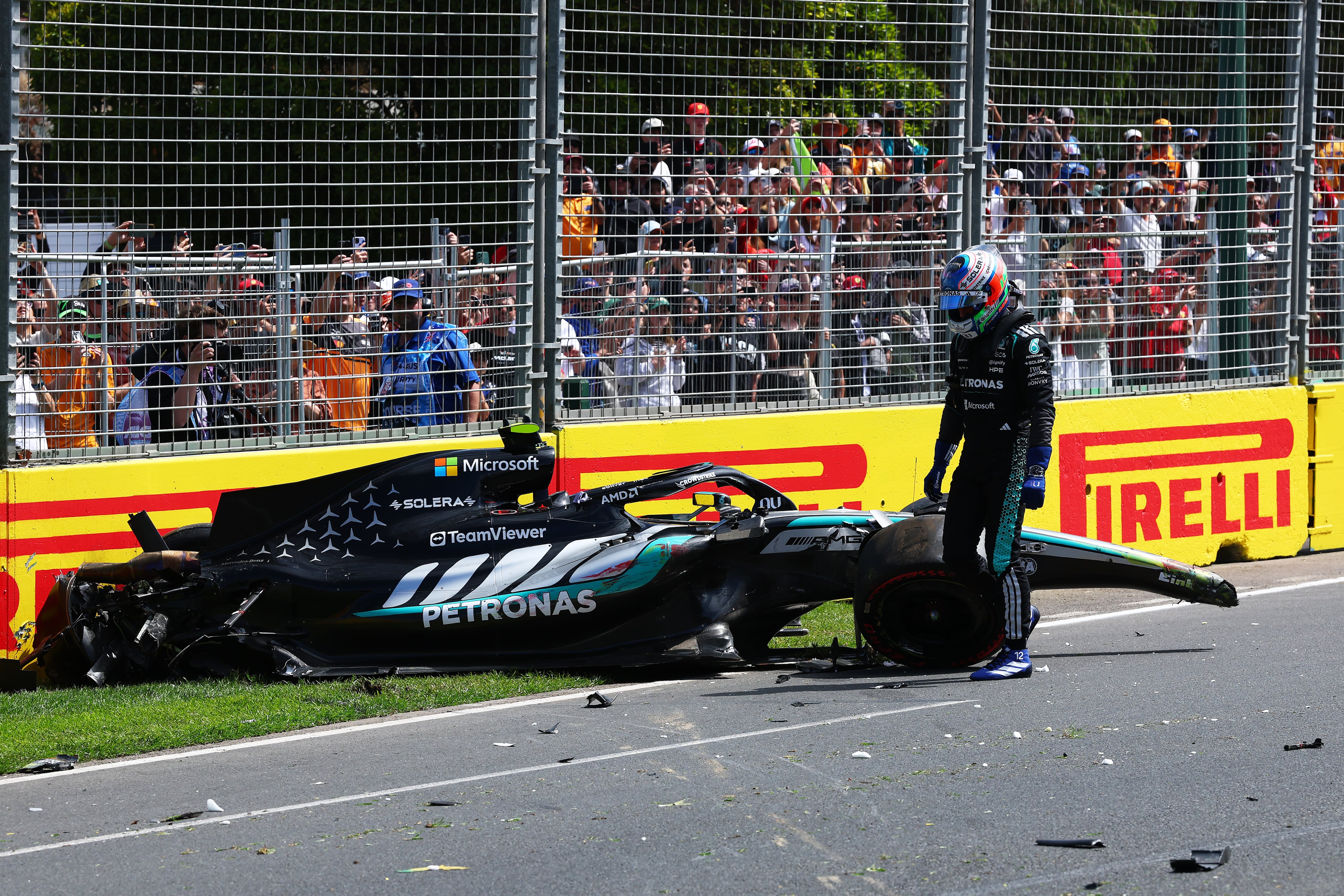 Franco Colapinto quedó 16° en la última sesión de entrenamientos del Gran Premio de Australia