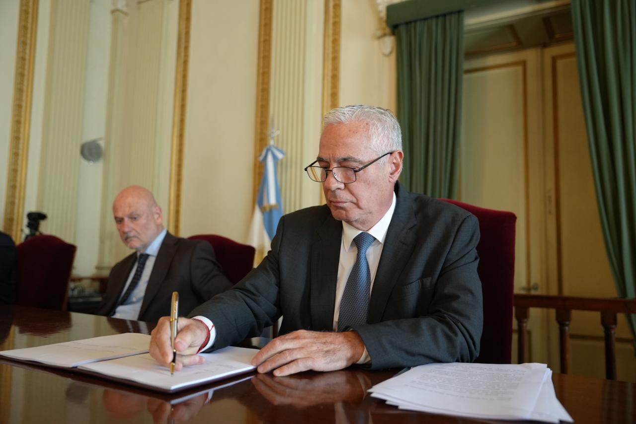Sergio Torres presidente de la Suprema Corte de Justicia de la provincia de Buenos Aires.