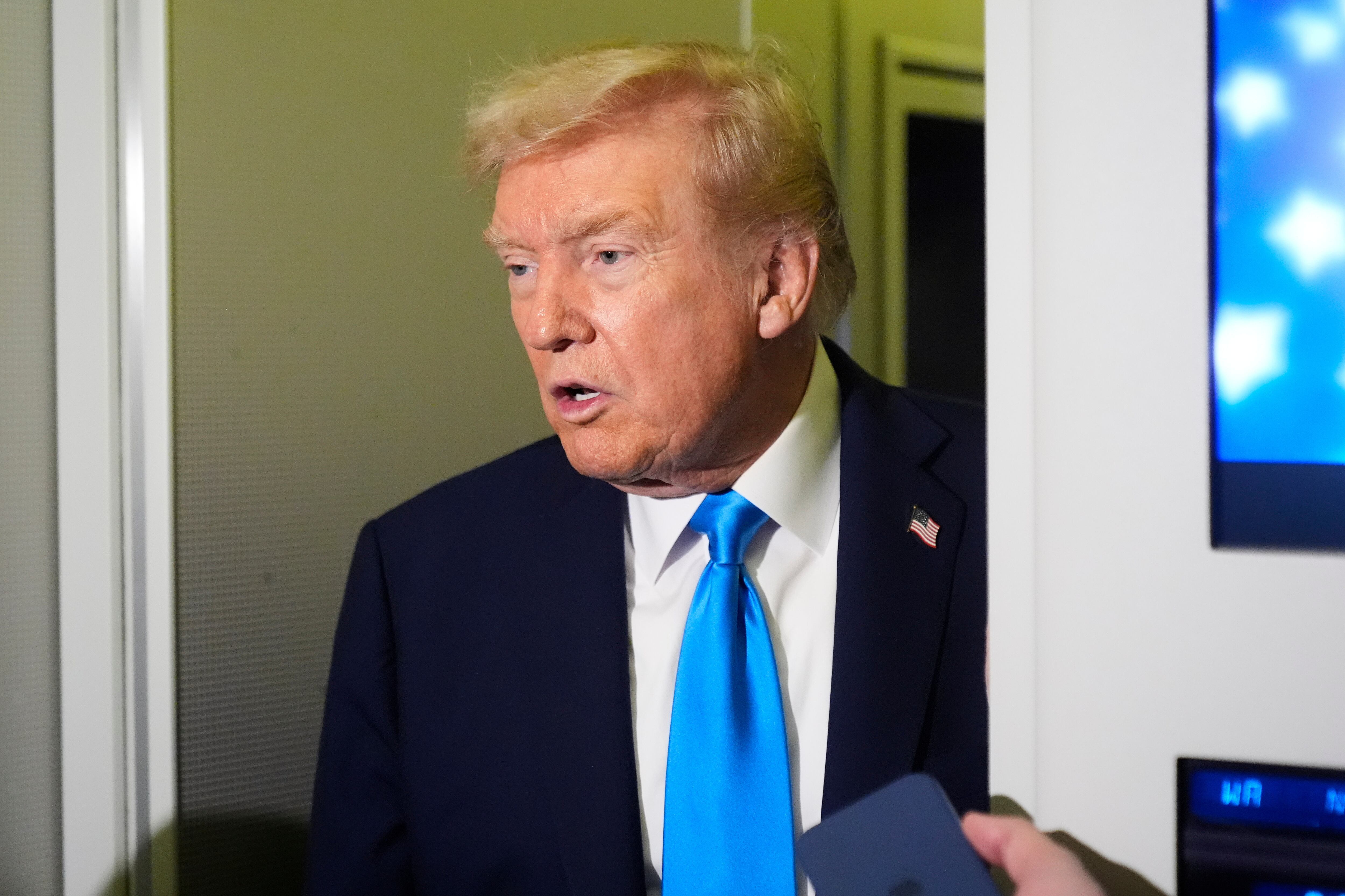 El presidente estadounidense Donald Trump