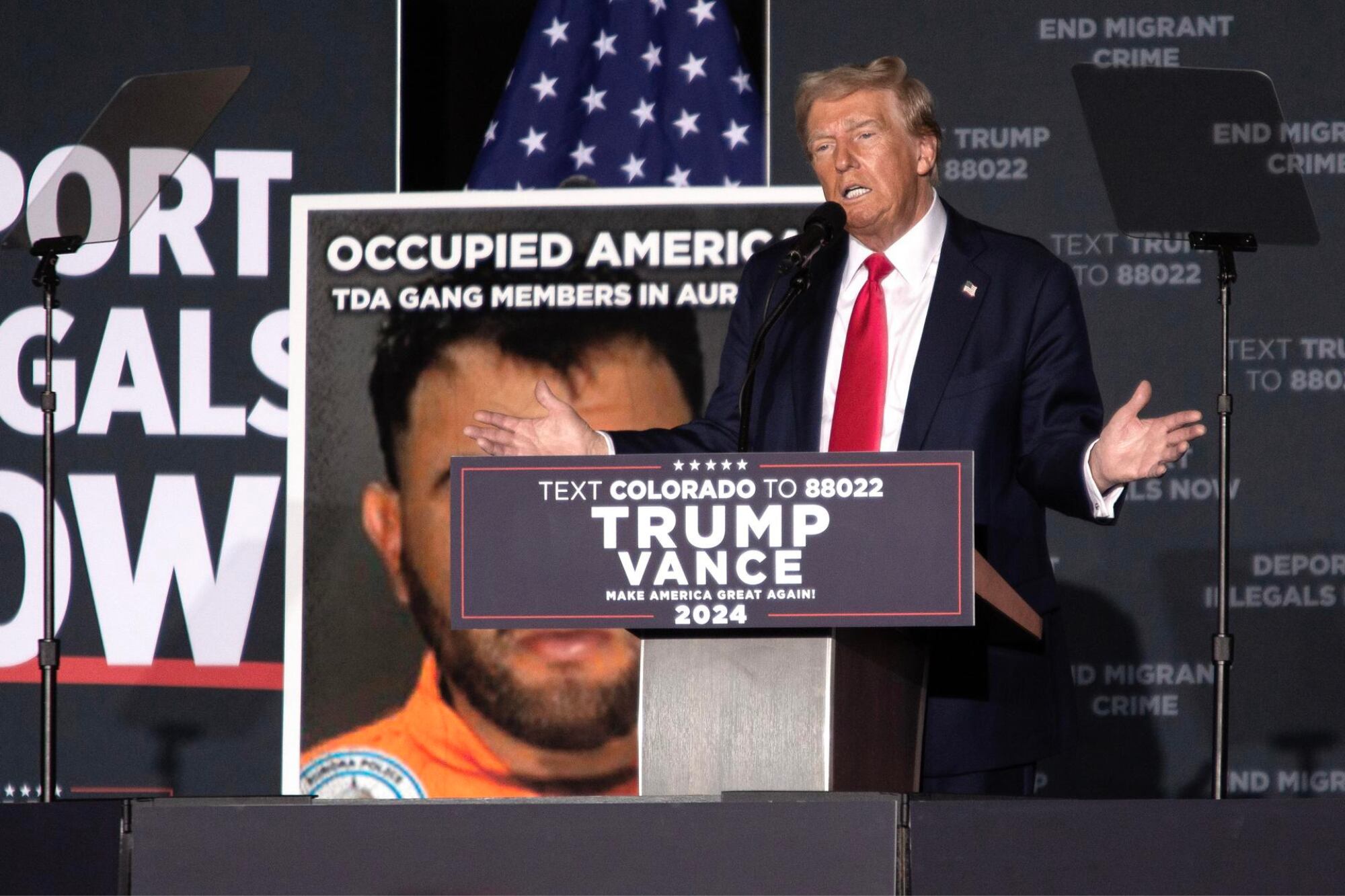 Trump destacó que Venezuela aceptará a inmigrantes ilegales, dentro de los que están incluídos miembros del Tren de Aragua