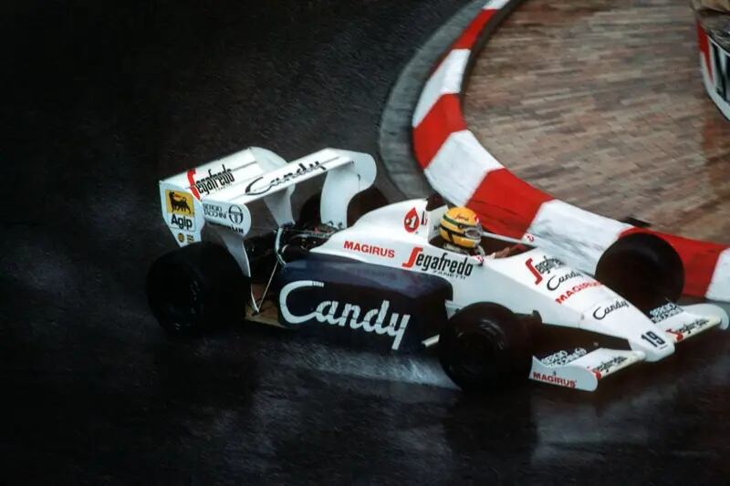 El segundo puesto de Senna en Mónaco, con su Toleman-Hart TG184, se convirtió en una historia legendaria entre los aficionados a la F1
