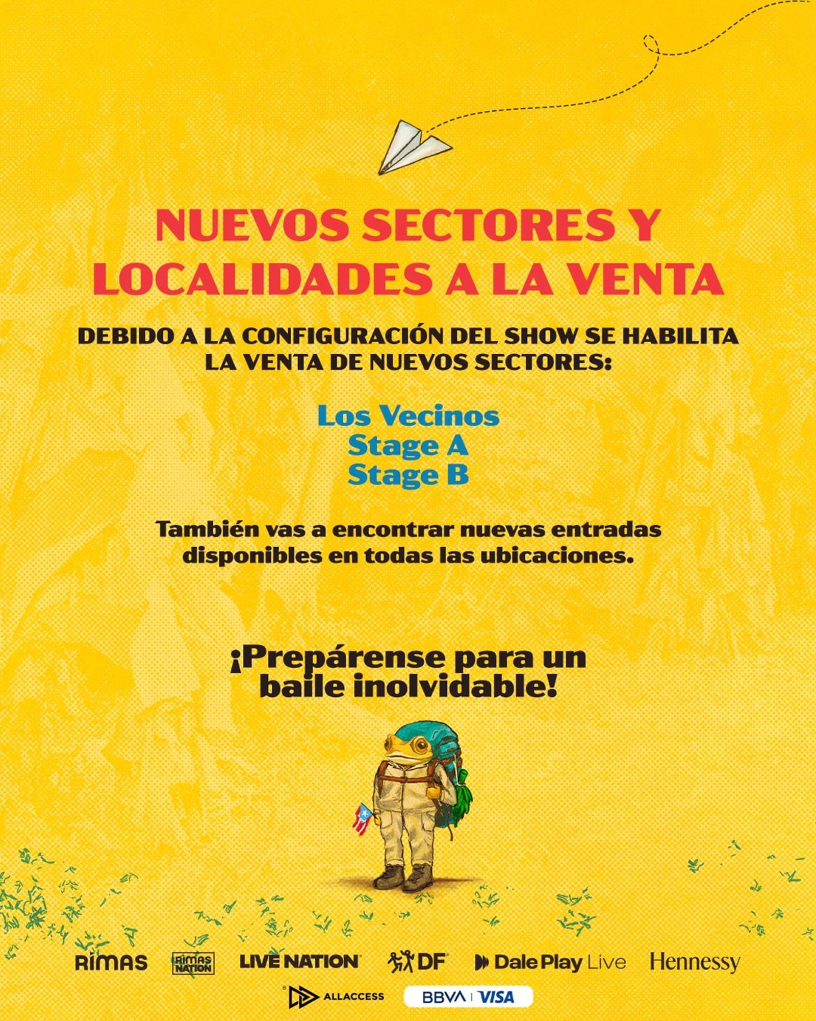 Se habilitaron nuevos sectores para ver a Bad Bunny en River