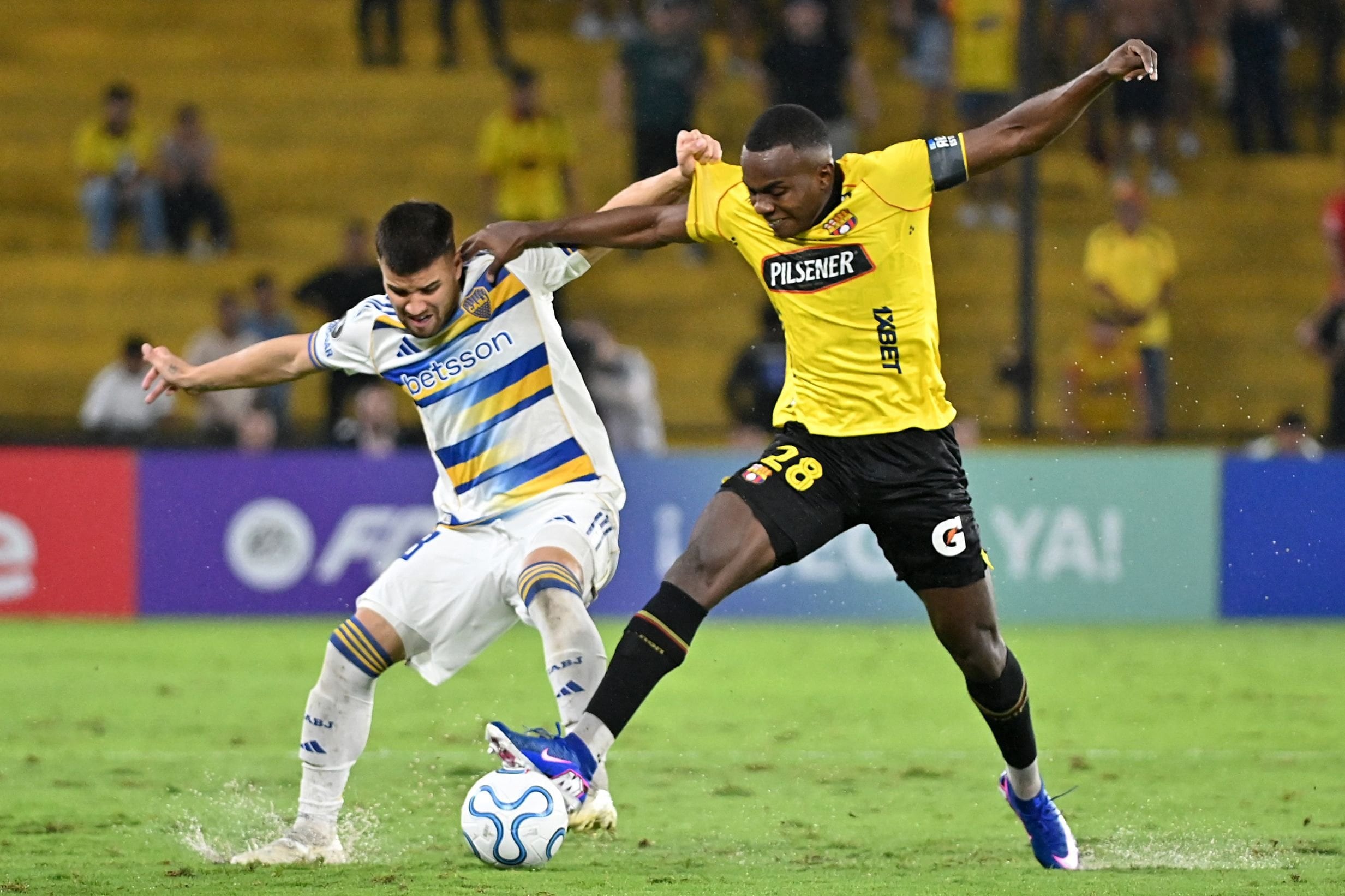 Boca perdió ante Barcelona en Ecuador y complicó sus chances de clasificar a octavos de final de la Copa Libertadores 2026