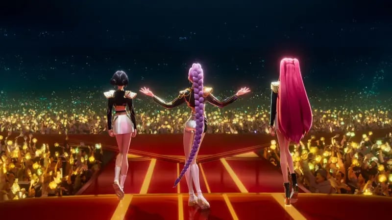 K Pop Demon Hunters es la película más vista en Netflix