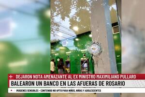 Luis Novaresio apuntó contra Aníbal Fernández tras la balacera a un banco en Granadero Baigorria: "No volvió más"