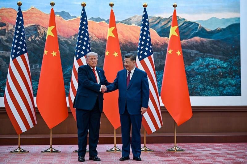 Trump viajó a Pekín esta semana en su primera visita en casi una década