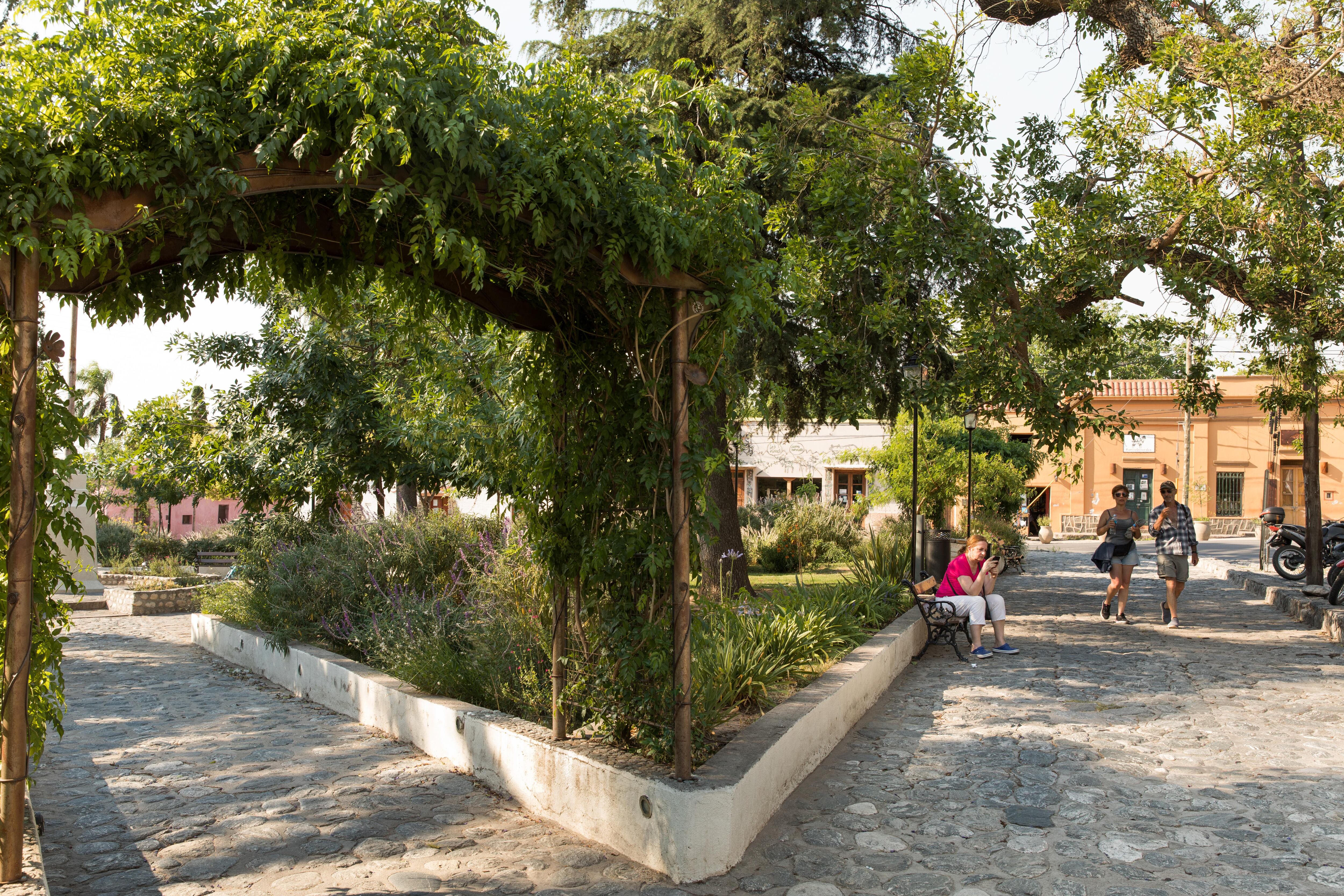 La plaza de San Javier, Córdoba.