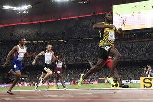 Usain Bolt lo hizo de nuevo: es campeón del mundo en 200 metros con otra demostr