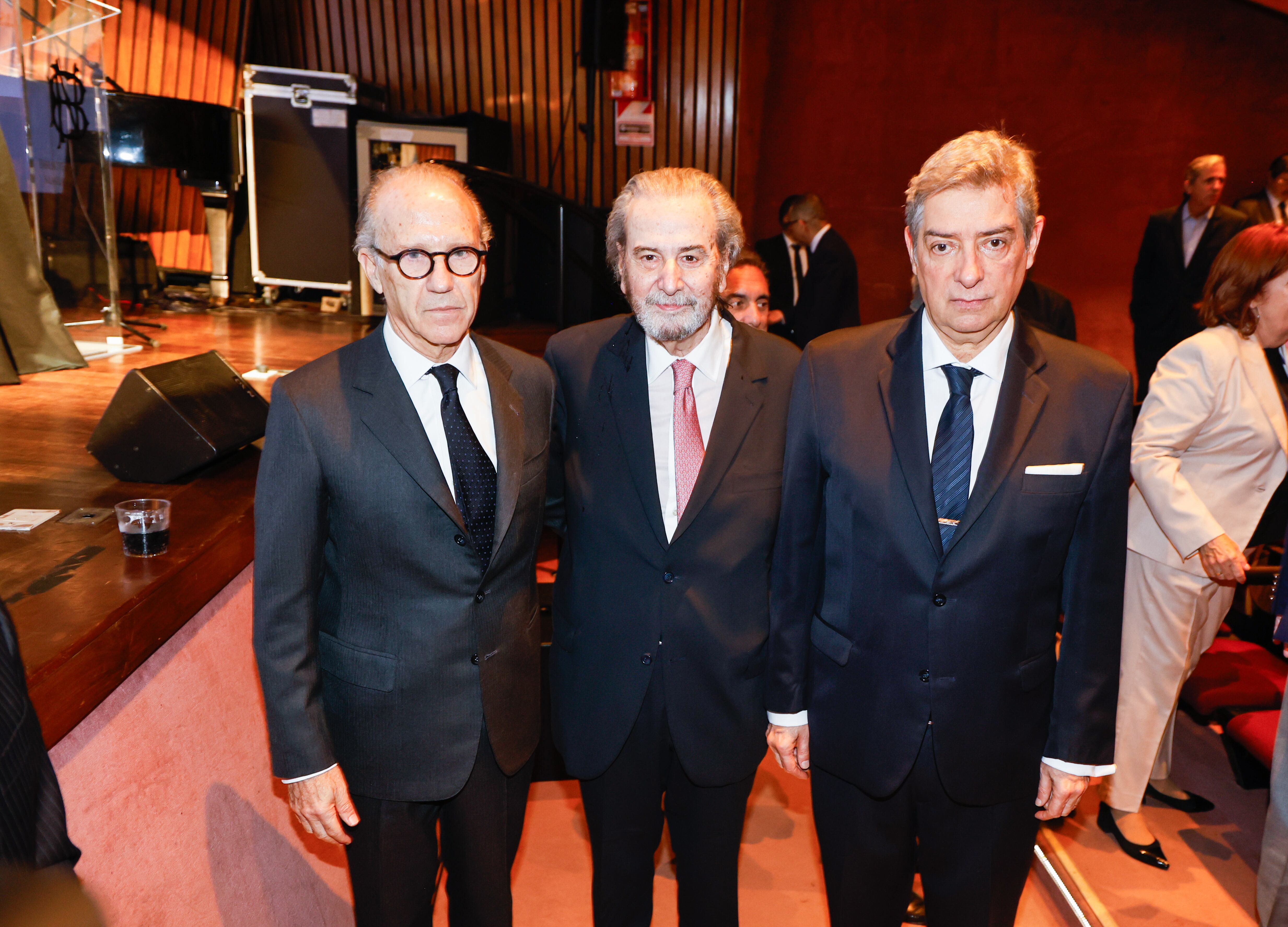 Maqueda, junto a los jueces de la Corte Horacio Rosatti y Carlos Rosenkrantz