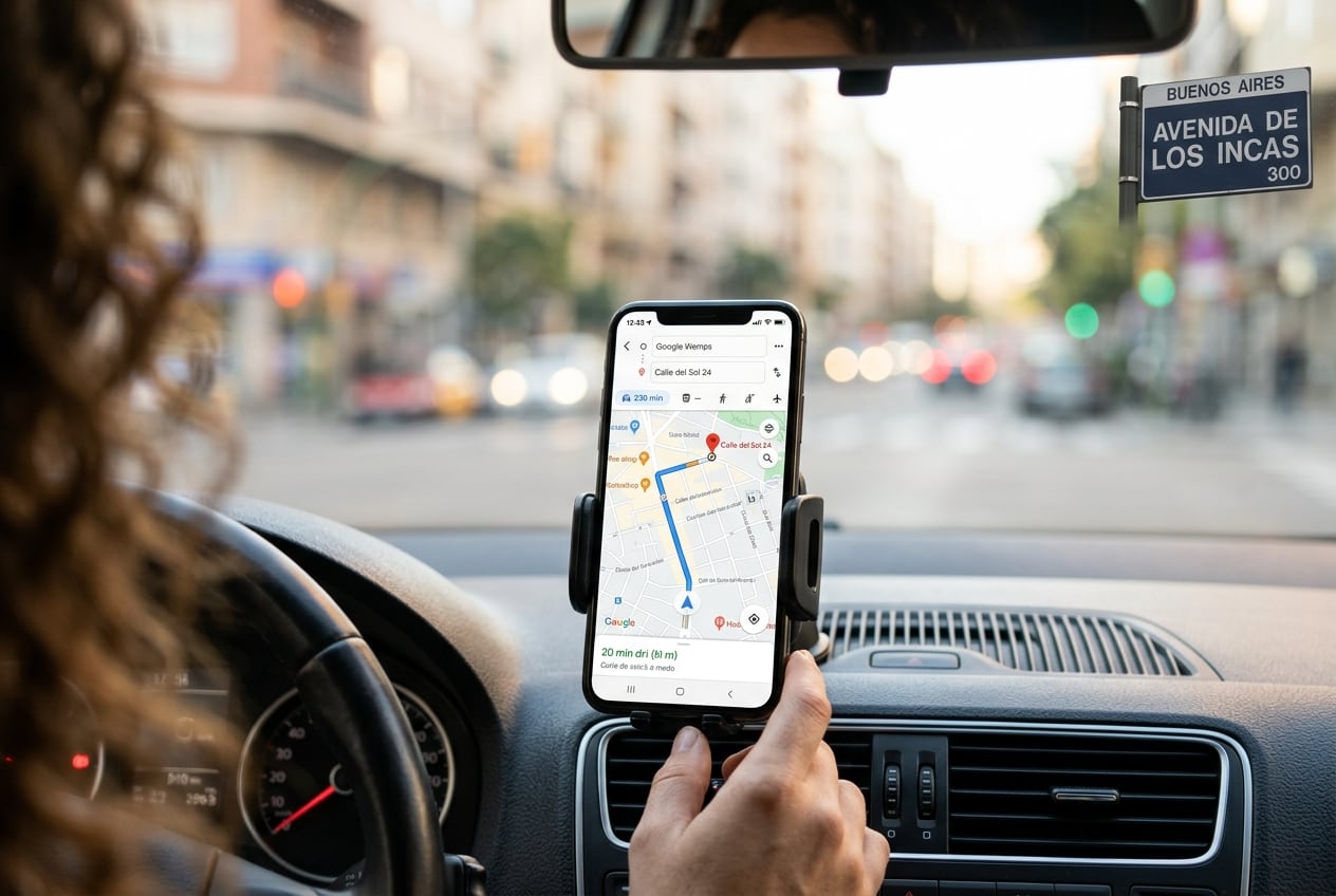 Las nuevas funciones buscan que las personas puedan utilizar Google Maps sin la necesidad de escribir, para hacer más fáciles y seguros los viajes en vehículos