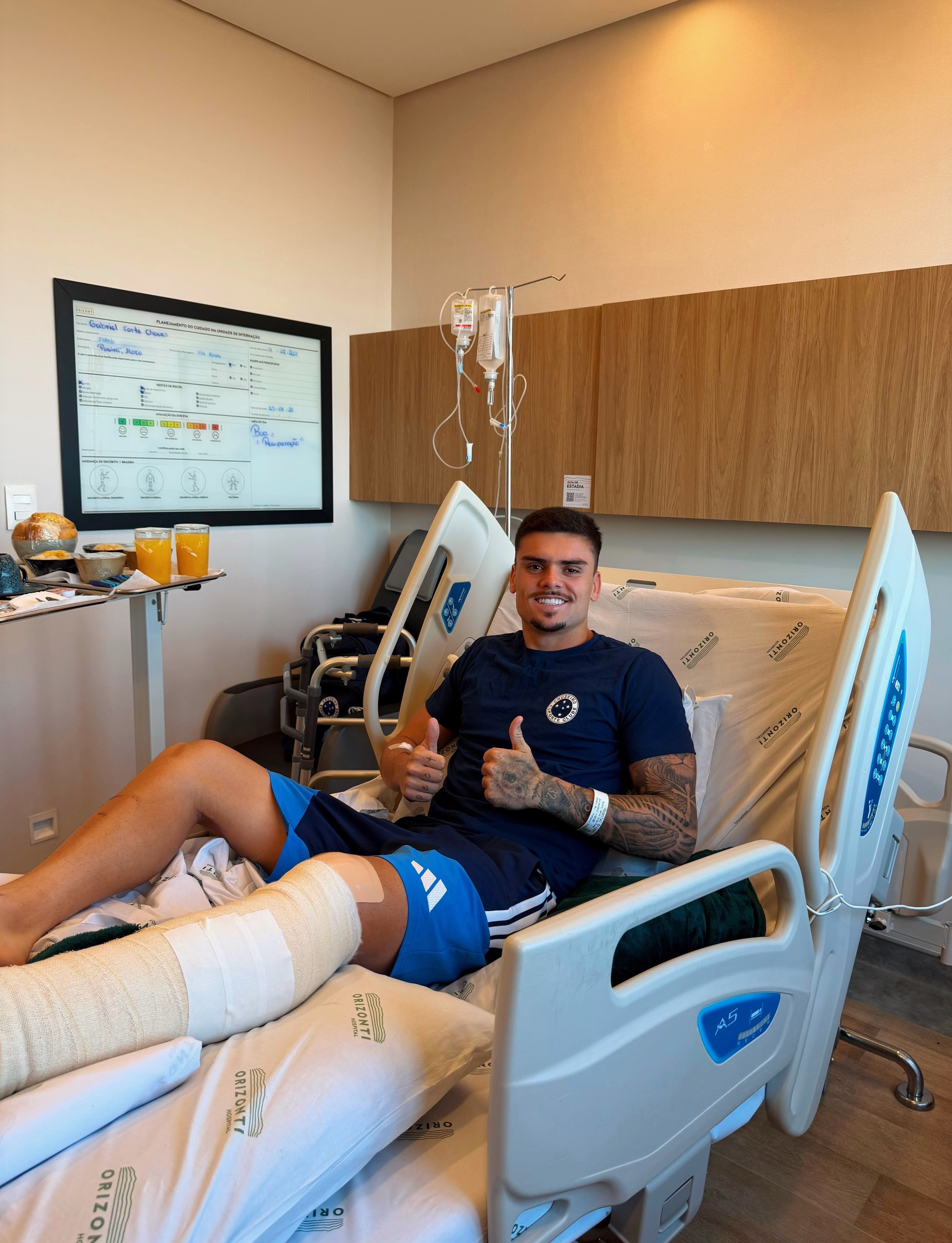 Gabriel Pec fue intervenido quirúrgicamente y tendrá entre tres y cuatro meses de recuperación; por ese lapso, Víctor Gabriel estará inhabilitado para jugar