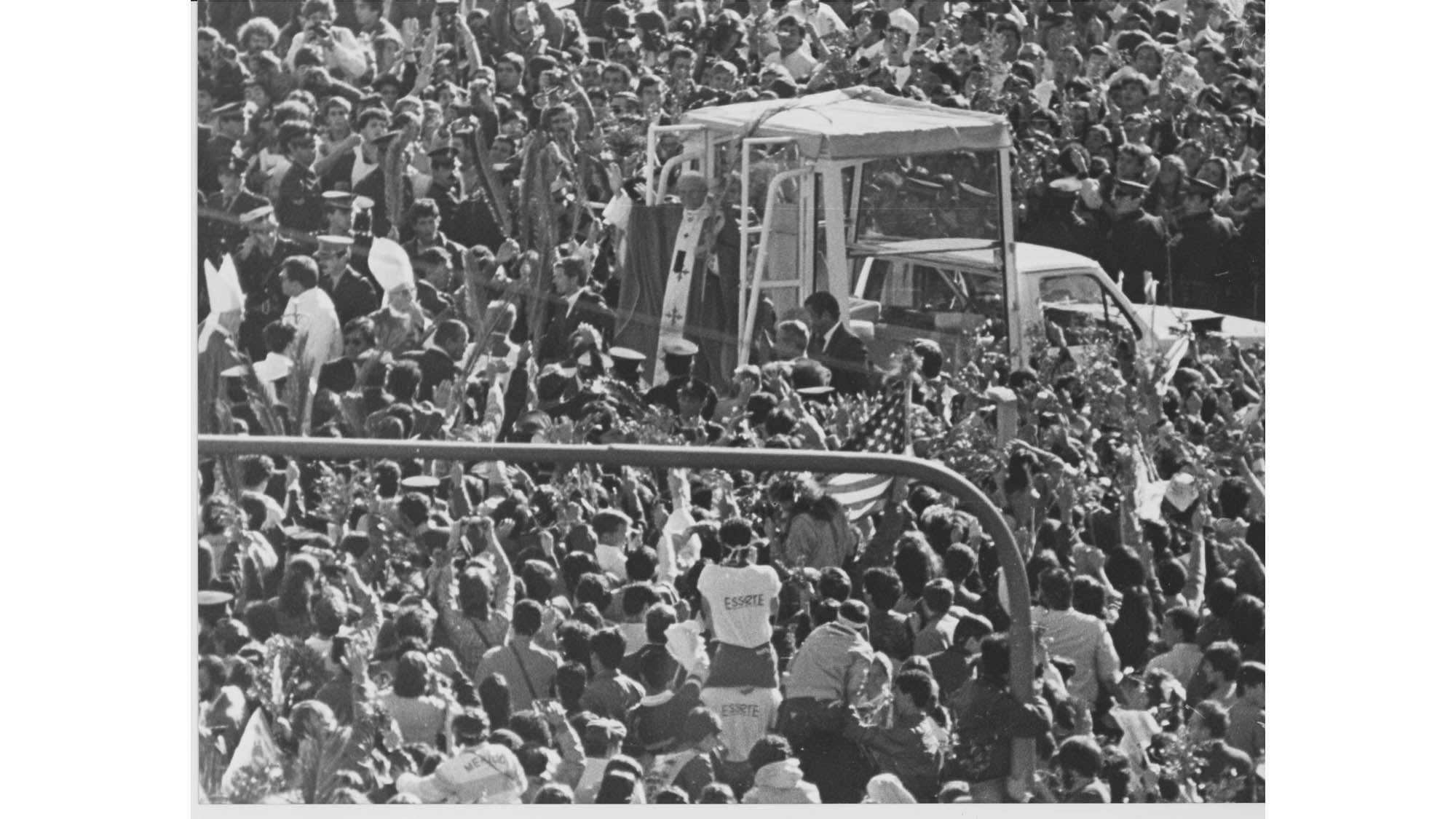 La segunda visita del Papa Juan Pablo II a Argentina en 1987
