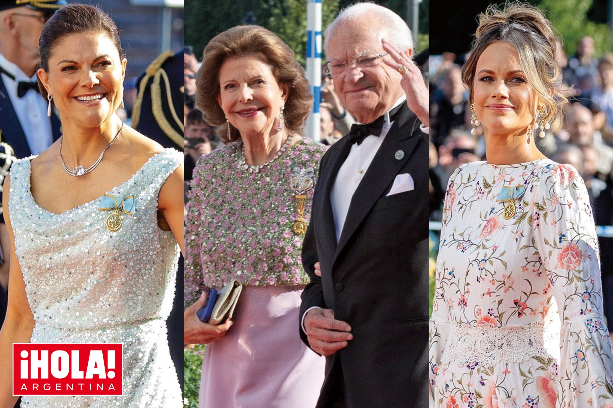 Bodas de oro: Todos los detalles, los looks y las fotos de los festejos por los 50 años de casados de los reyes de Suecia