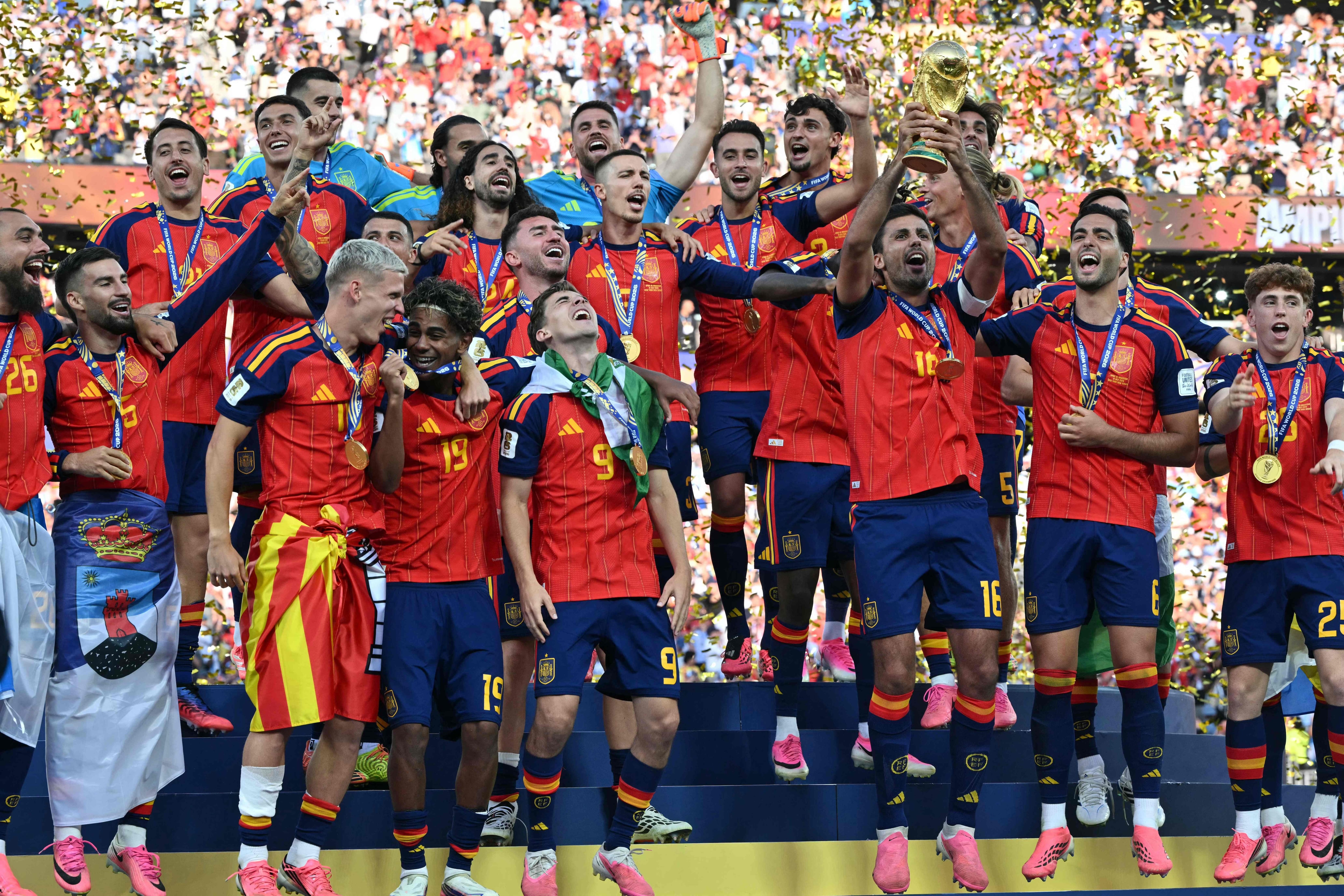 España se consagró campeona del mundo tras derrotar a la selección argentina por 1 a 0 en la final