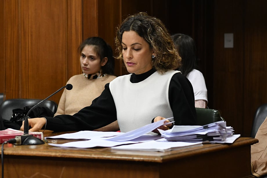 La fiscal María Luisa Piqué