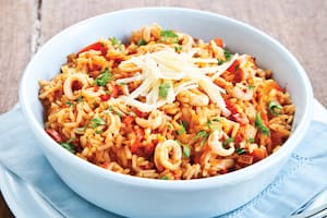 Arroz con calamares