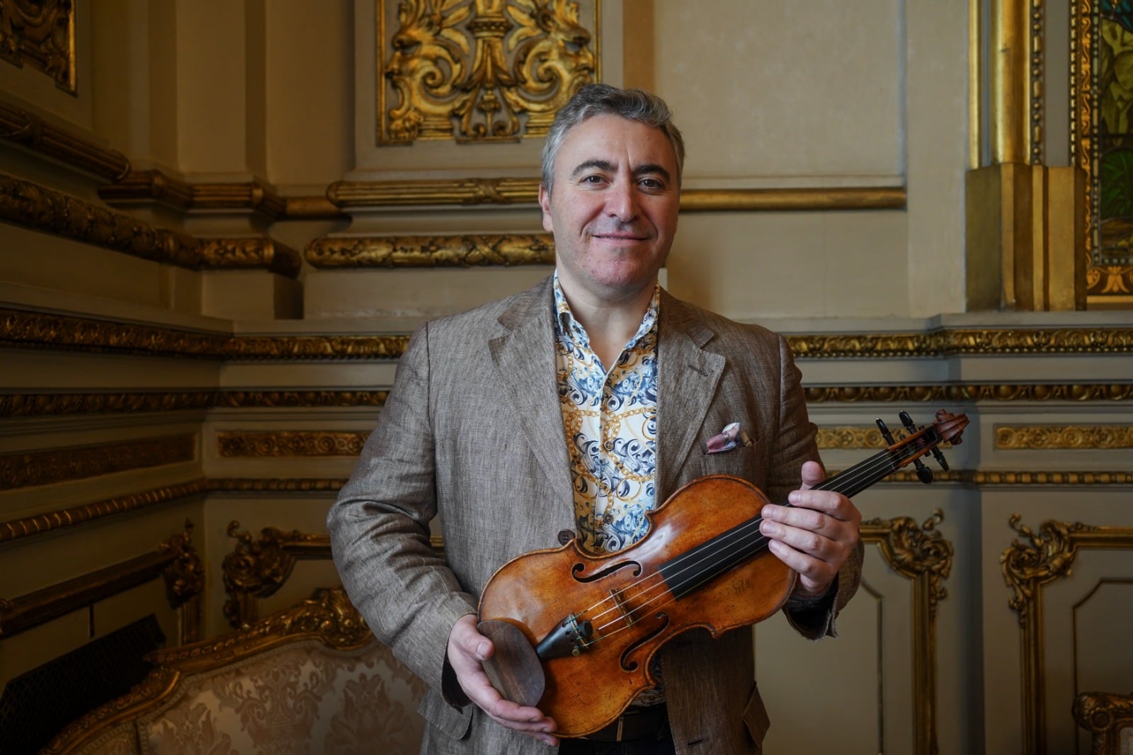 Entevista con el violinista ruso Maxím Vengerov
