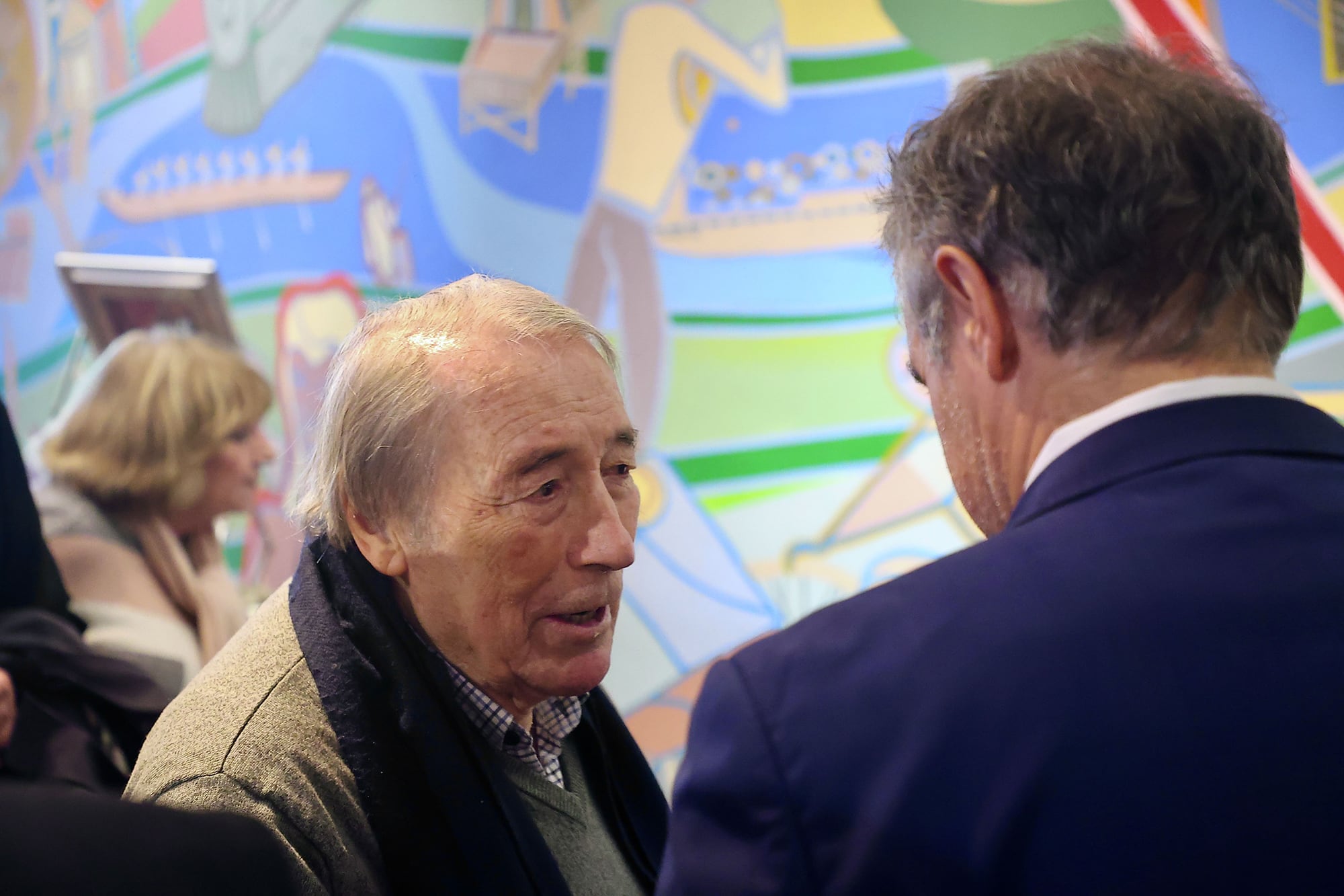 En fotos. El Dr. Juan Carlos Maqueda recibió la Pluma de Honor de la Academia Nacional de Periodismo 46 La charla entere los periodistas José Ignacio López y Diego Cabot