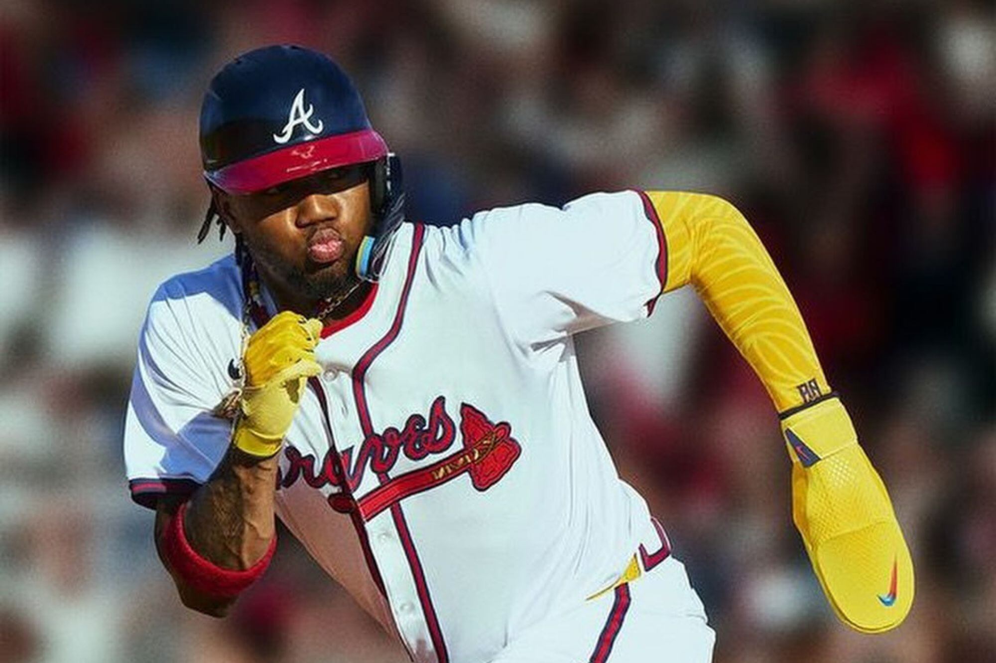 En su histórica campaña, Acuña sumó 41 cuadrangulares, 73 bases robadas y un OPS de 1.012 con Atlanta Braves