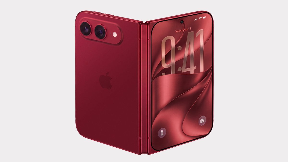 Así se verá el primer iPhone plegable, según las últimas filtraciones