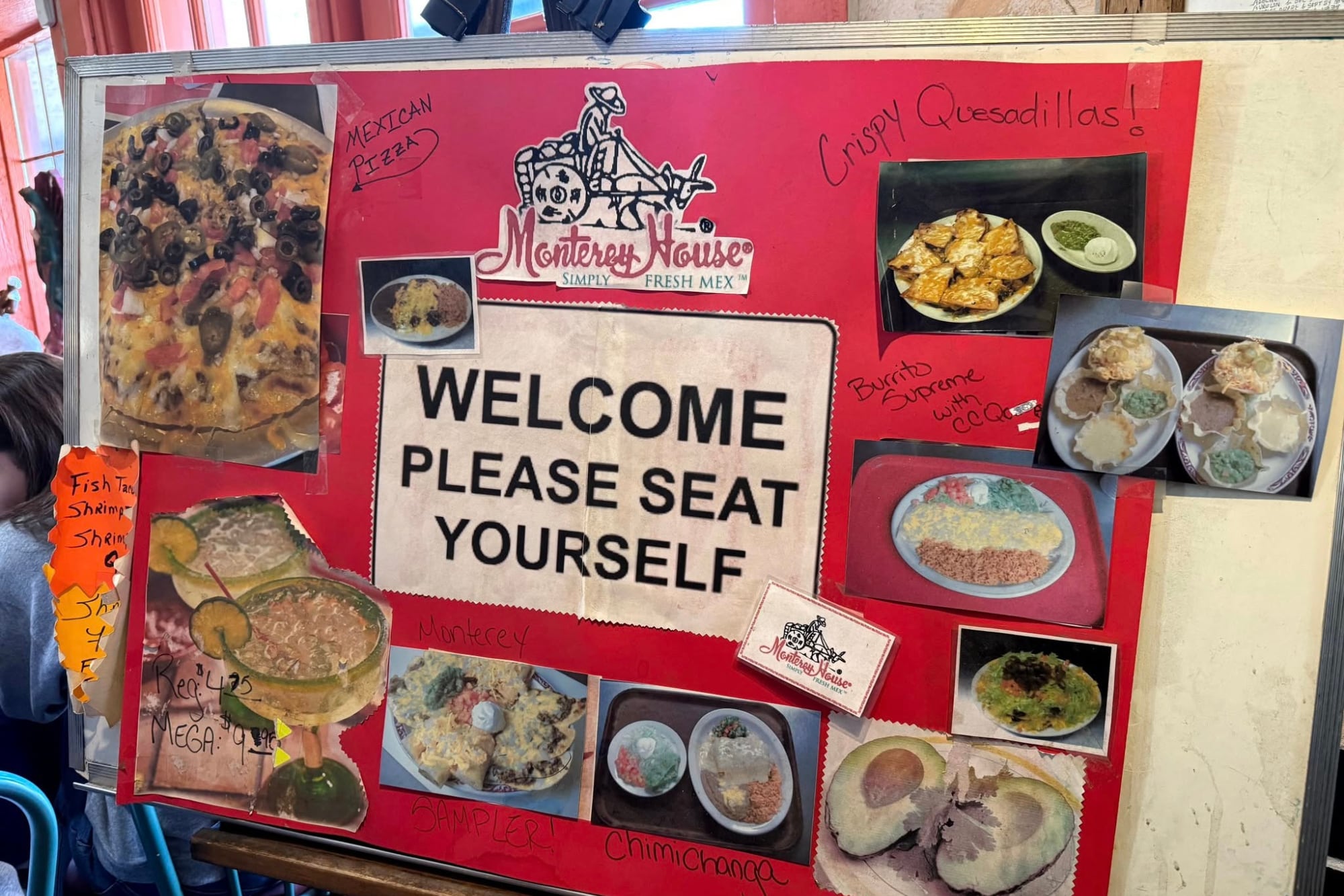 La carta incluyó opciones tradicionales, familiares y propuestas para niños