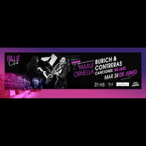 Yamile Burich y Ornella Contreras - Canciones en jazz - Billie Club