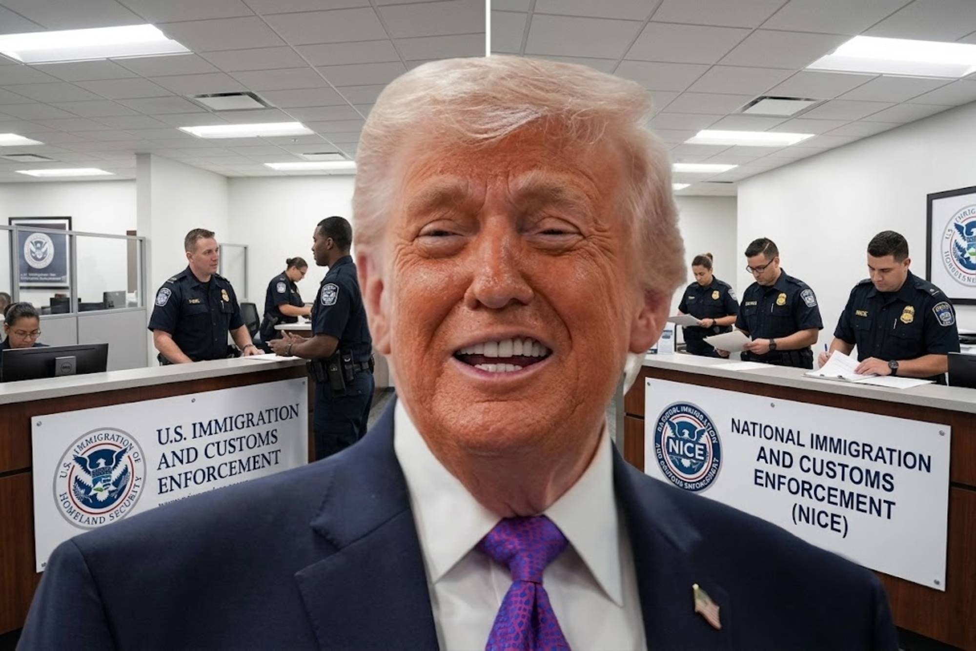 Por qué Donald Trump busca cambiar el nombre del ICE a NICE: “Gran idea”