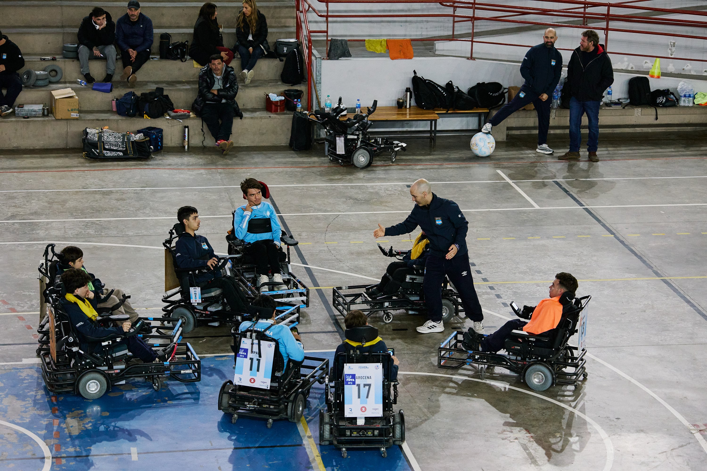 Este año, el Mundial de Powerchair Football se hará en Argentina en el Parque Olímpico de la ciudad de Buenos Aires, del 15 al 25 de octubre