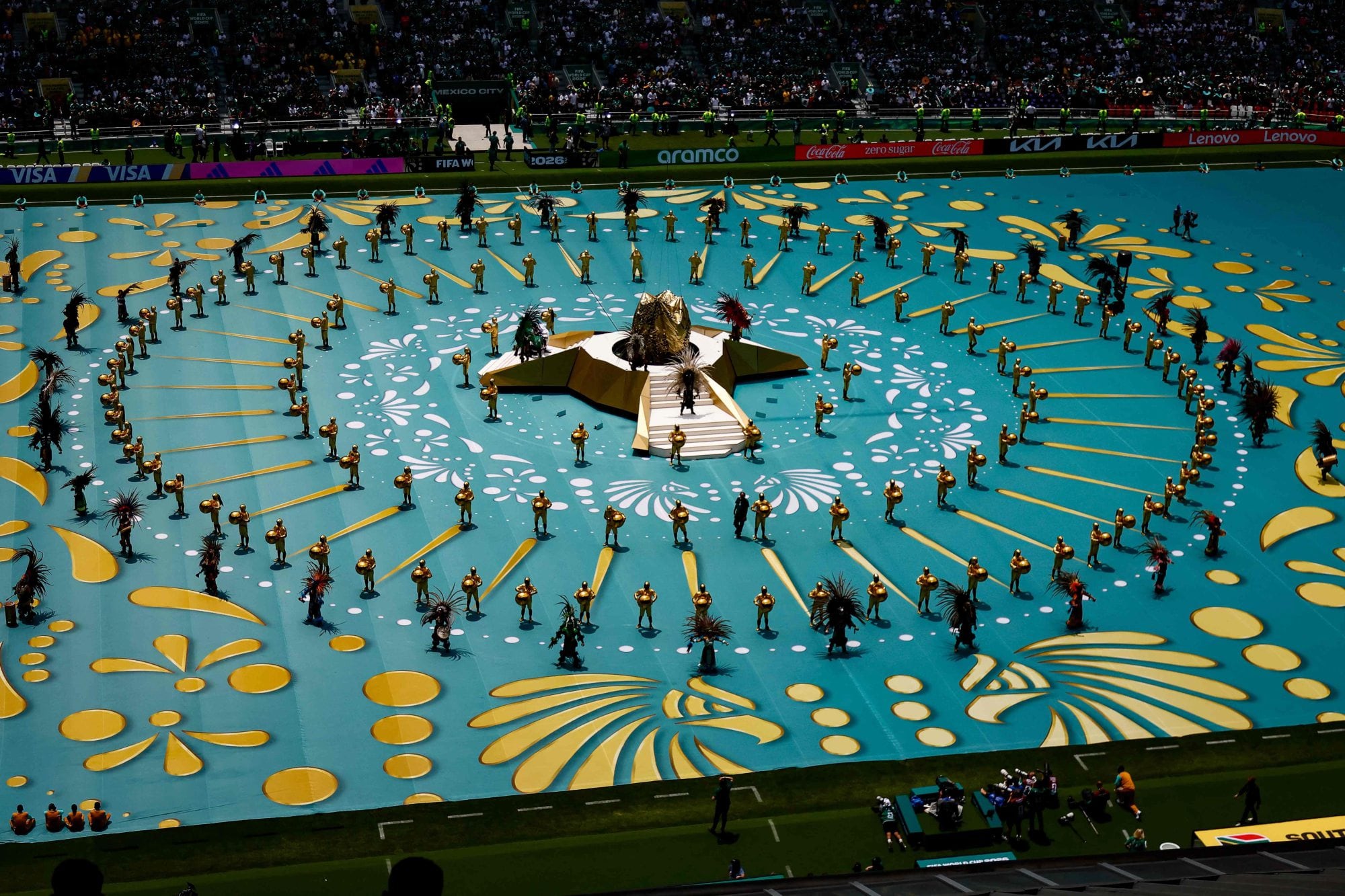 La fiesta inaugural del Mundial 2026 en el estadio Azteca