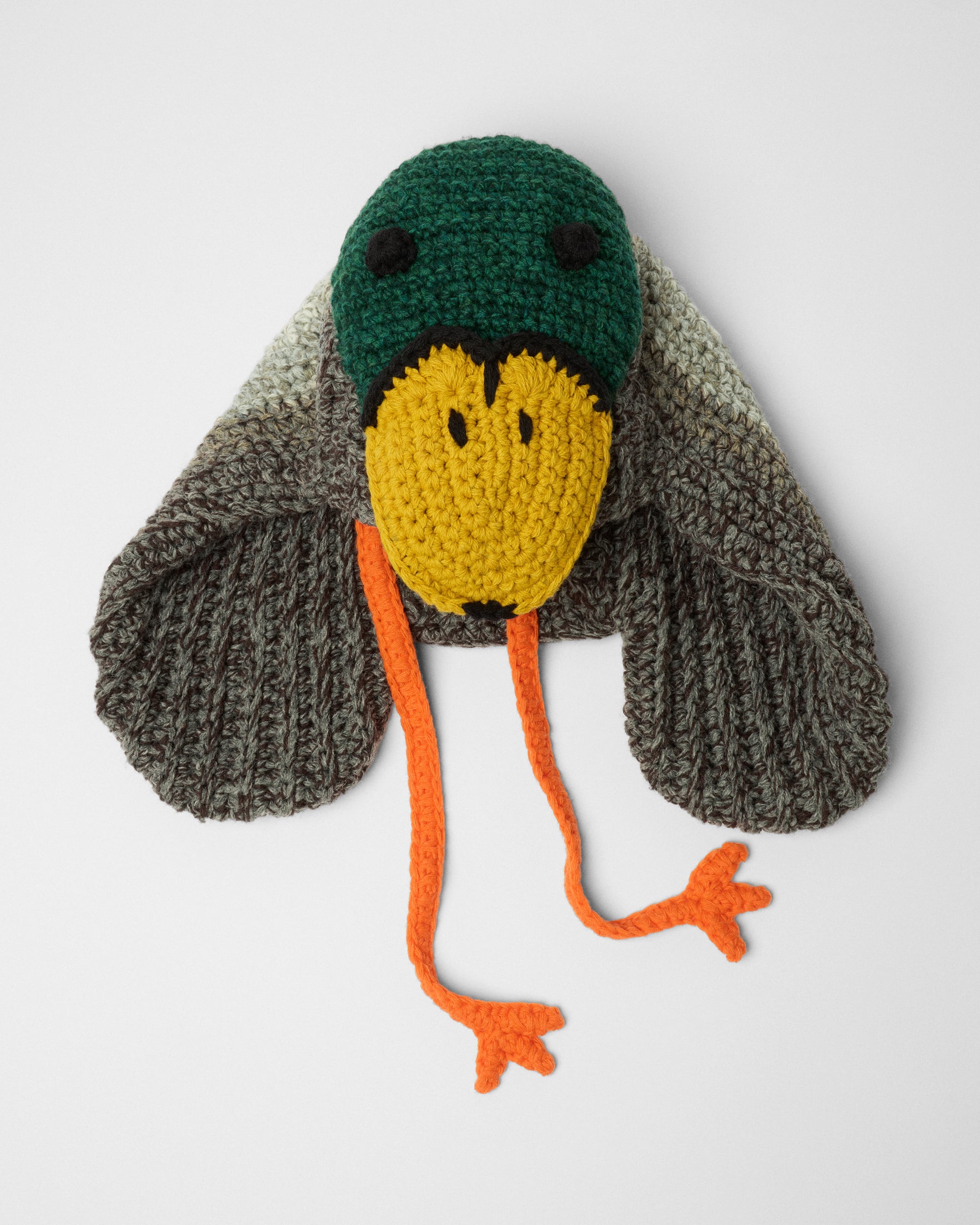 Gorro tejido con diseño de pato para hombre (Colección invierno 2023)