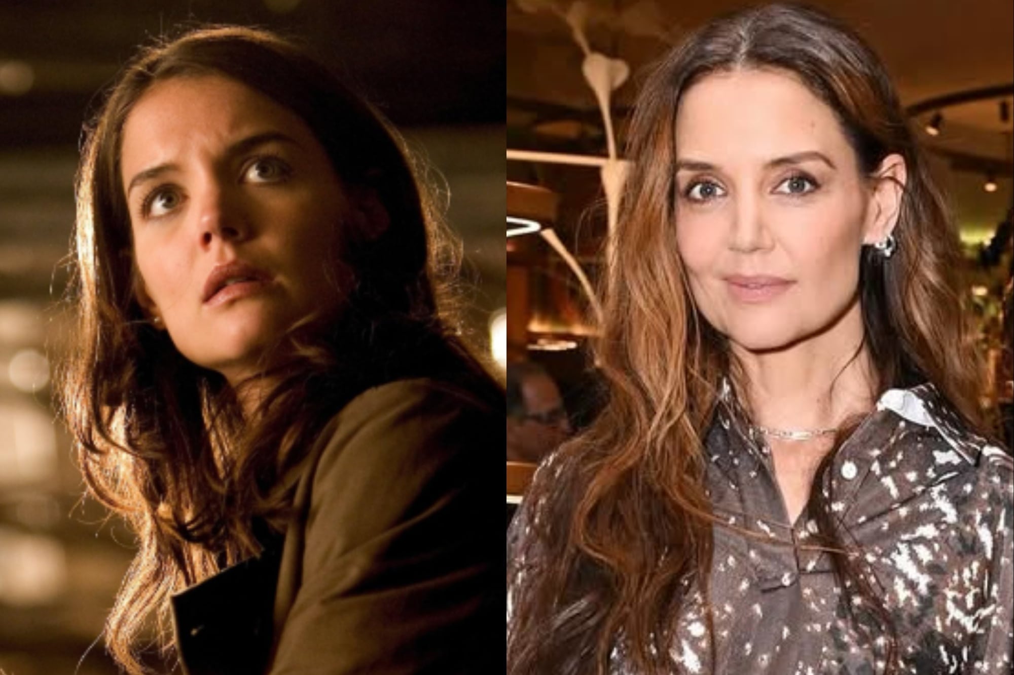 En la primera entrega, el papel de Rachel Dawes estuvo a cargo de Katie Holmes (Foto: IMDb / Instagram @katieholmes)