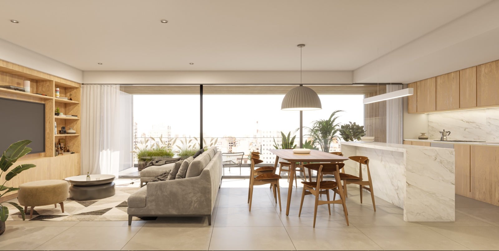 Las propiedades en este desarrollo tienen precios que varían según el tamaño, con opciones a partir de los 37,8 m²