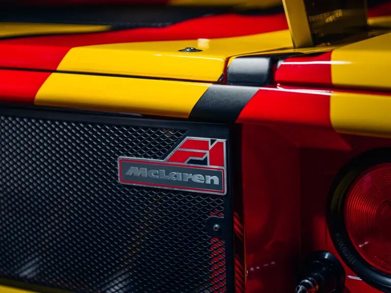 Detalles del McLaren F1 GTR de 1996 (foto RM Sotheby´s)