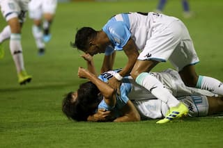 El gol del título. Augusto Solari, el nombre del día de la consagración