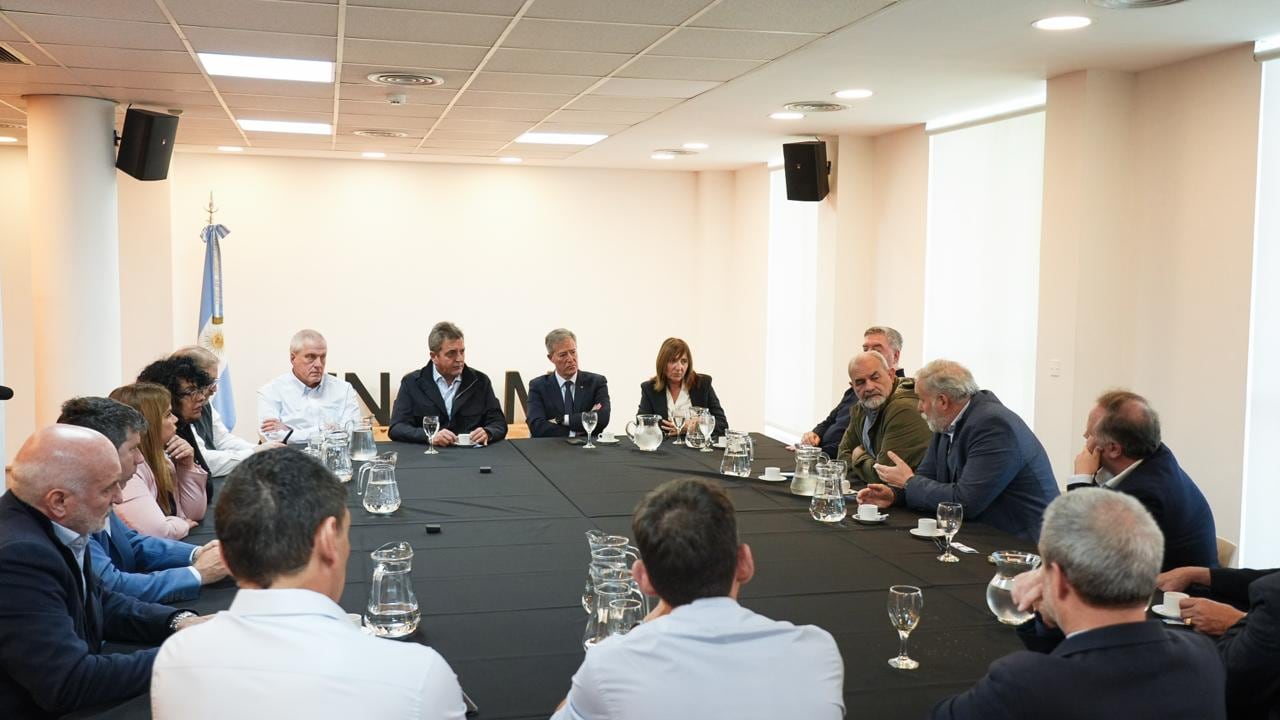 Massa, en la reunión con rectores en la Unsam