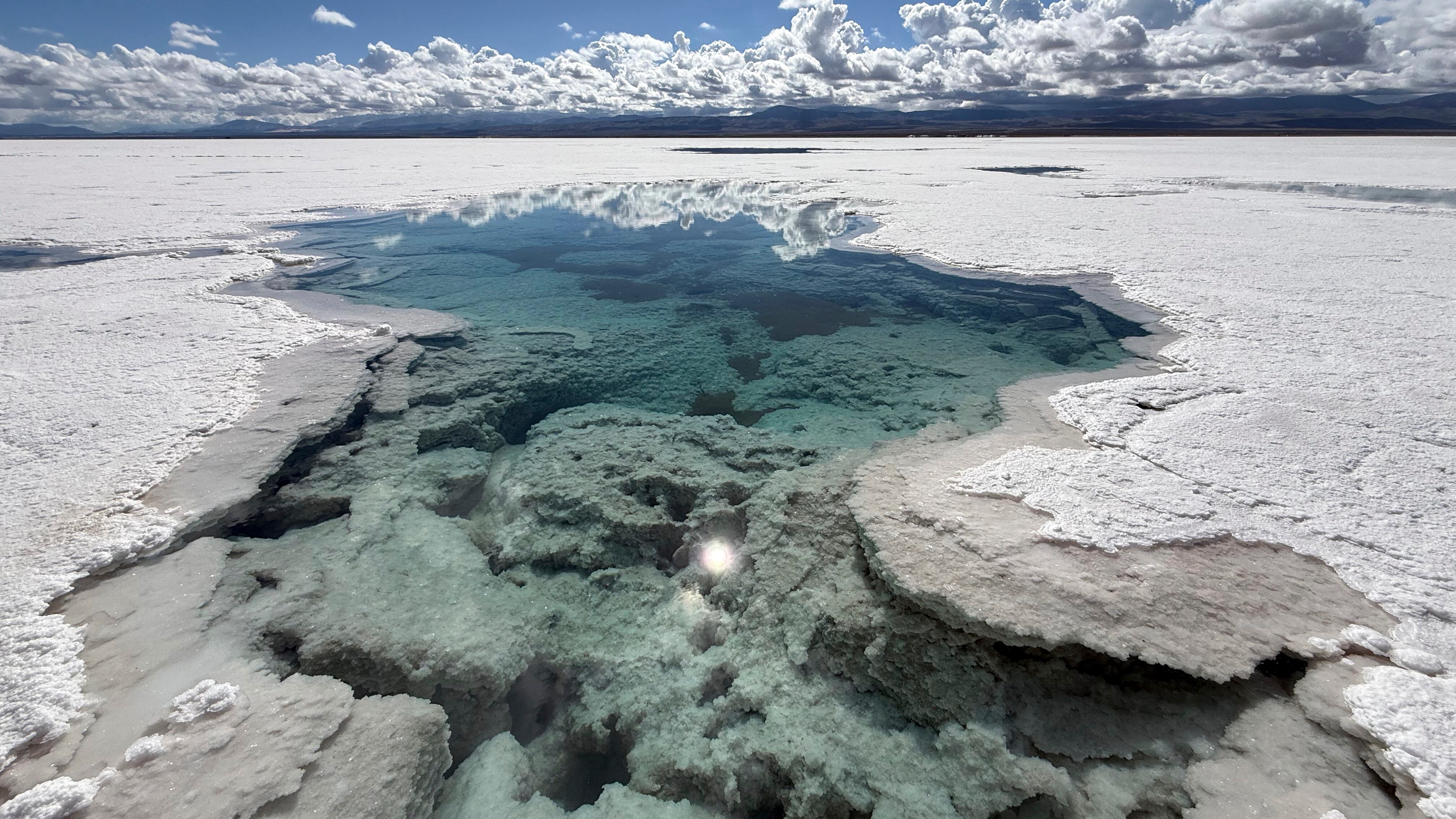 Vista de las Salinas Grandes