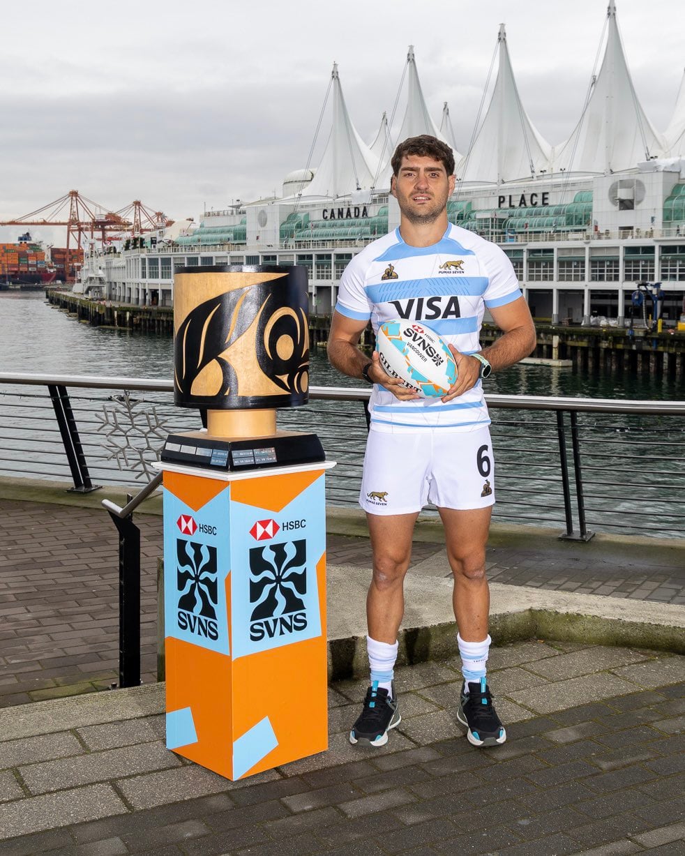 Santiago Álvarez Fourcade, que volverá a ser el capitán ante la ausencia de Santiago Mare