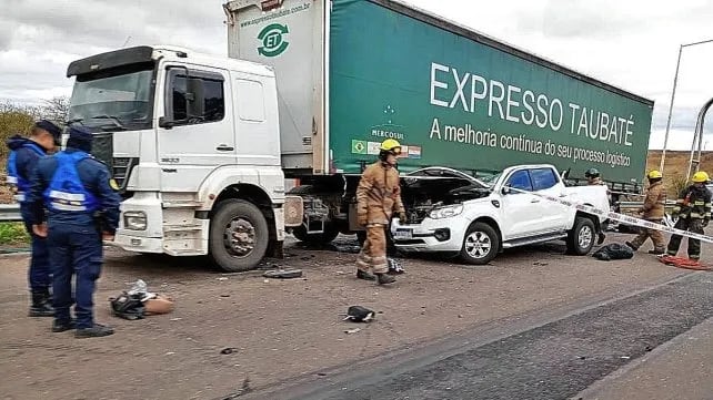 Chocaron una camioneta y un camión en una ruta de Entre Ríos: murieron dos personas