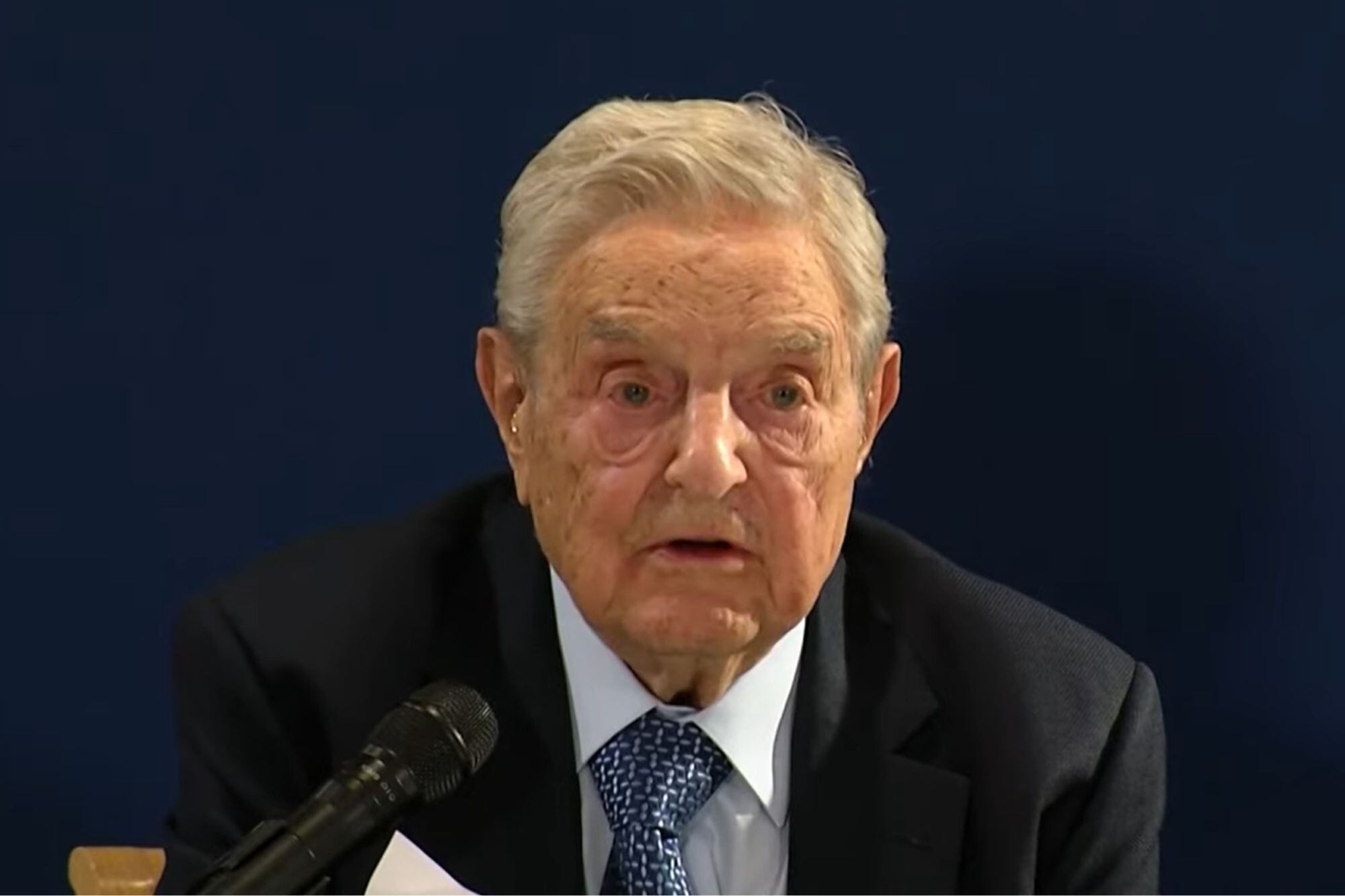 El multimillonario George Soros