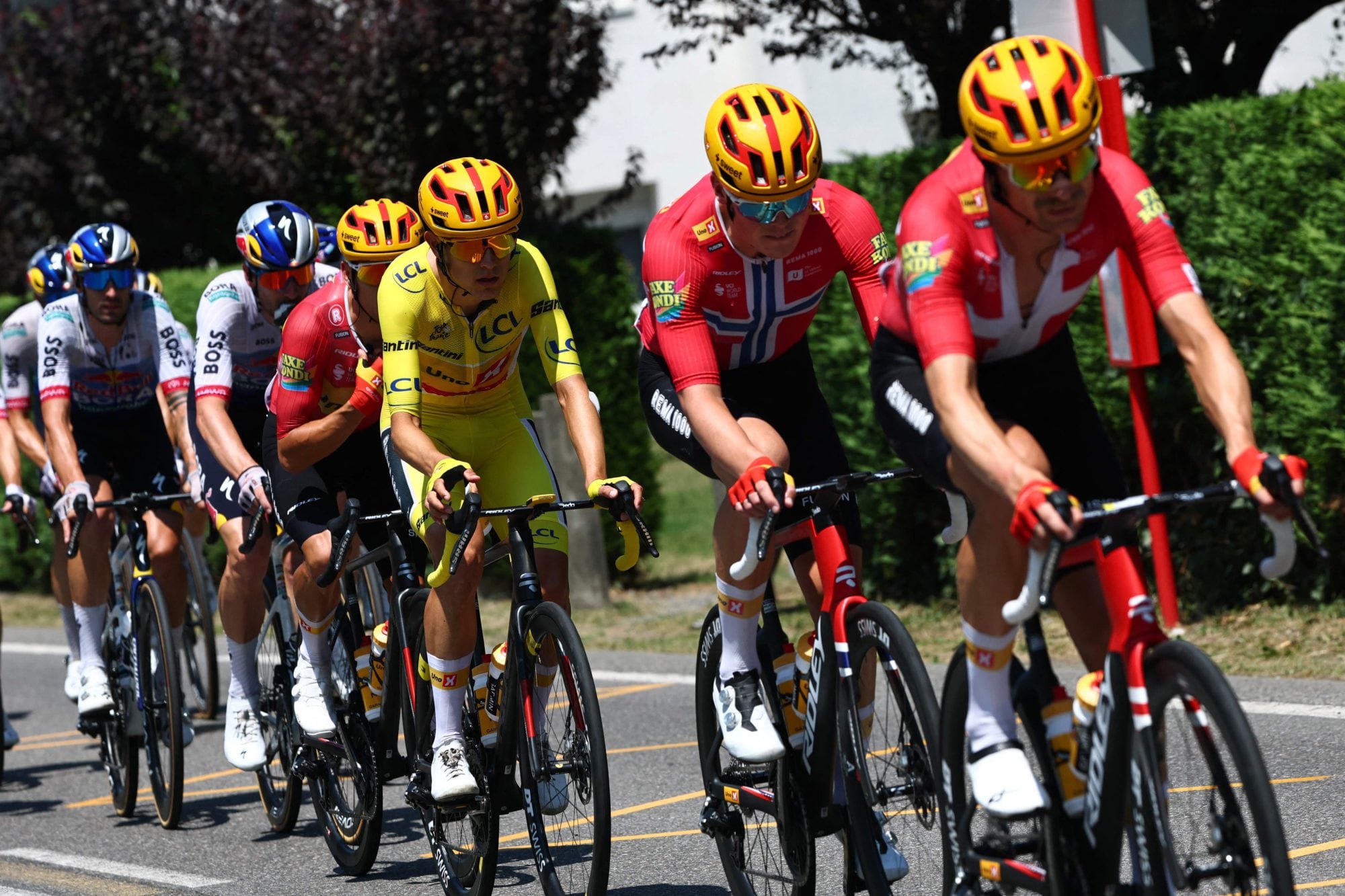 El pelotón del Tour de Francia encarará el noveno segmento de la competencia, que recorrerá 154,6 kilómetros entre Malemort y Ussel.
