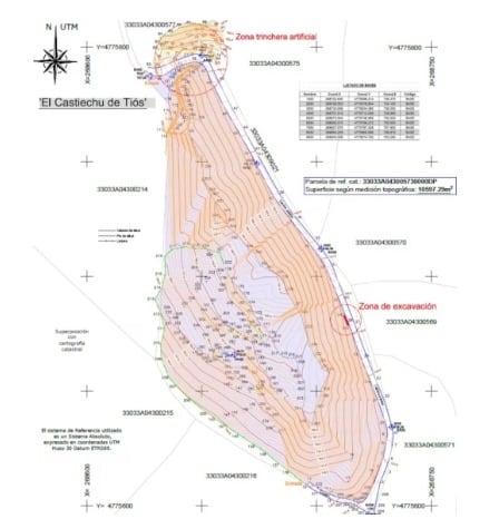 Hallado bajo una colina el segundo castillo más antiguo del Reino de Asturias