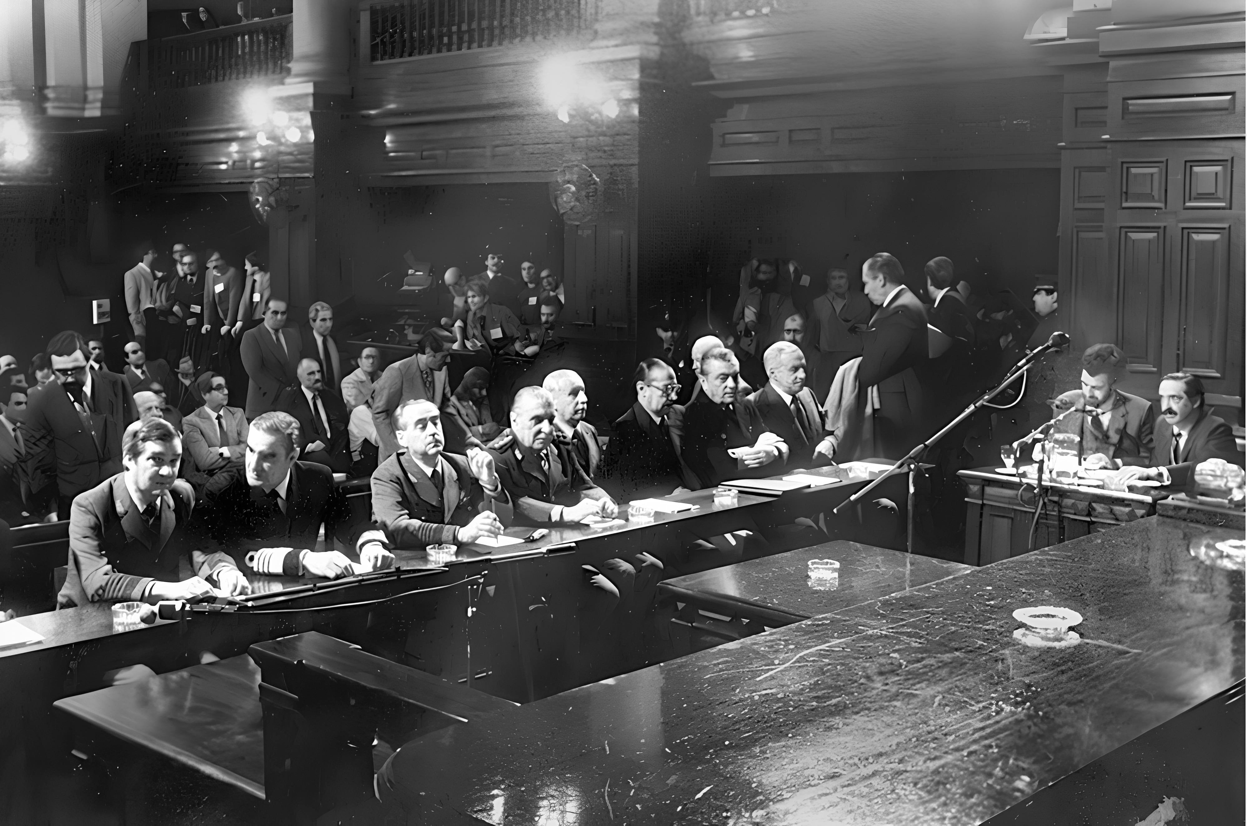 Las juntas militares acusadas de violaciones a los derechos humanos ante la Cámara Federal en lo Criminal y Correccional