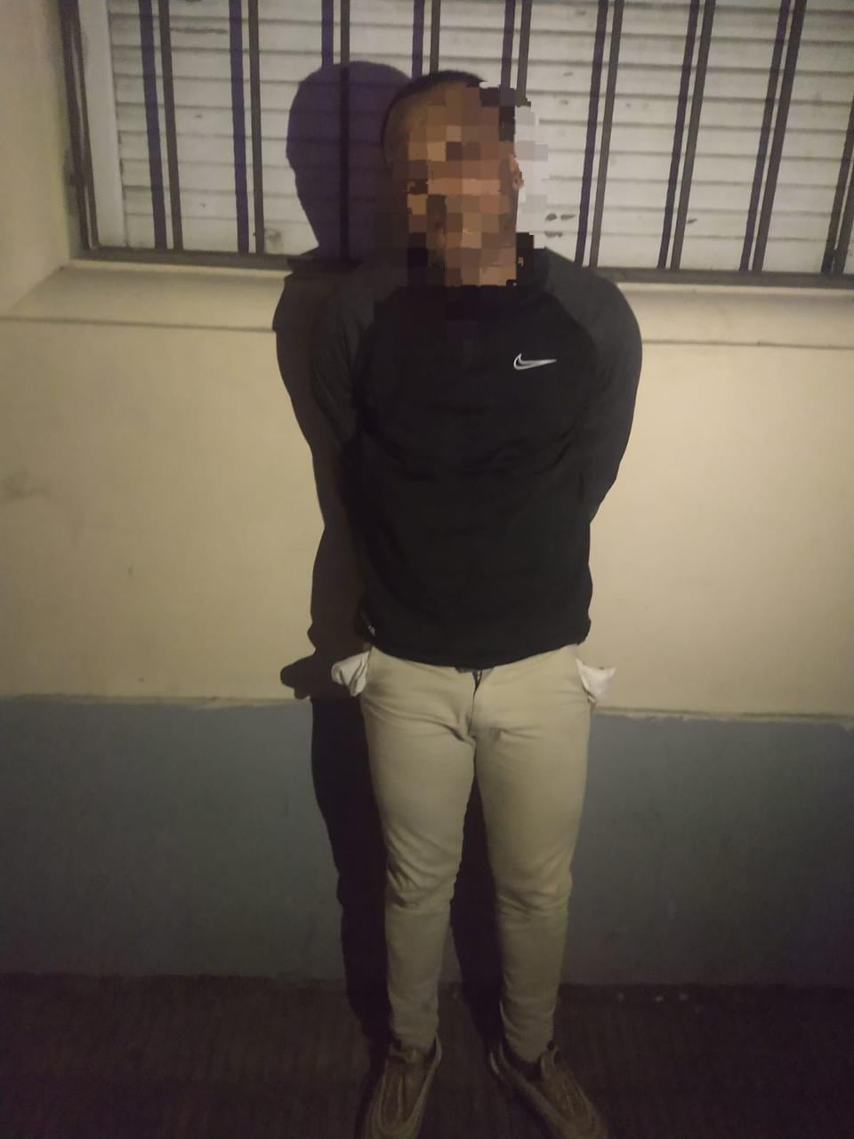 Los tres delincuentes, de nacionalidad colombiana, fueron detenidos cuando intentaban ingresar a un edificio de Belgrano