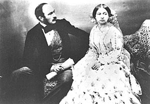 Victoria y el príncipe Alberto
