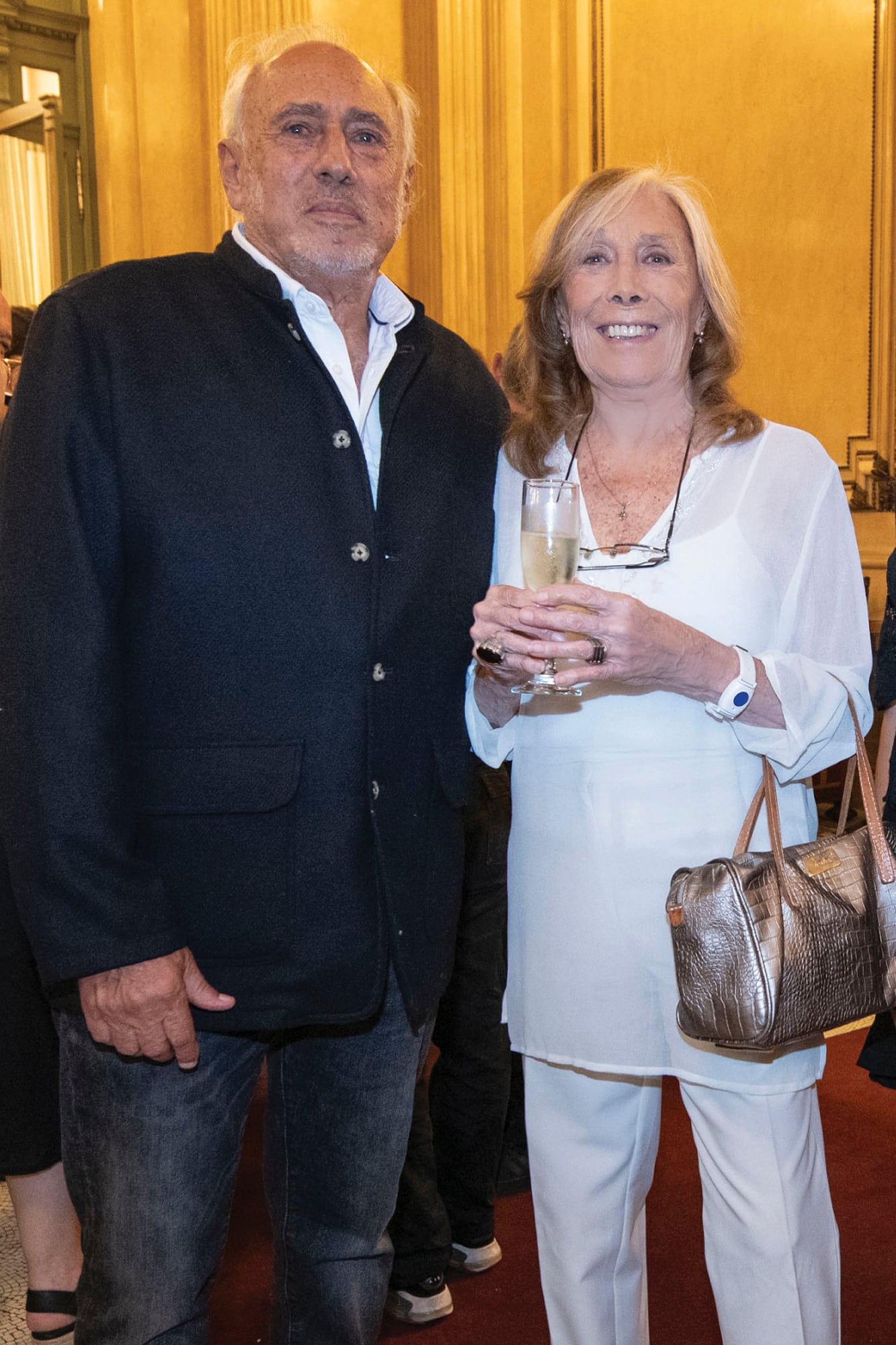 Gustavo Yankelevich y Amelita Baltar