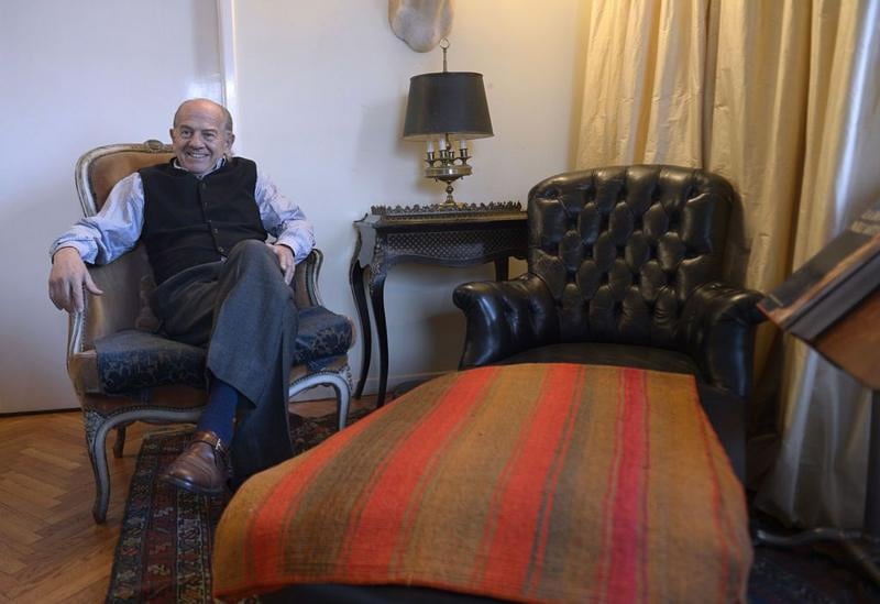 El presidente de la Asociación Psicoanalítica de Argentina, Andrés Rascovsky, en su despacho en Buenos Aires, la ciudad considerada como la capital del psicoanálisis.