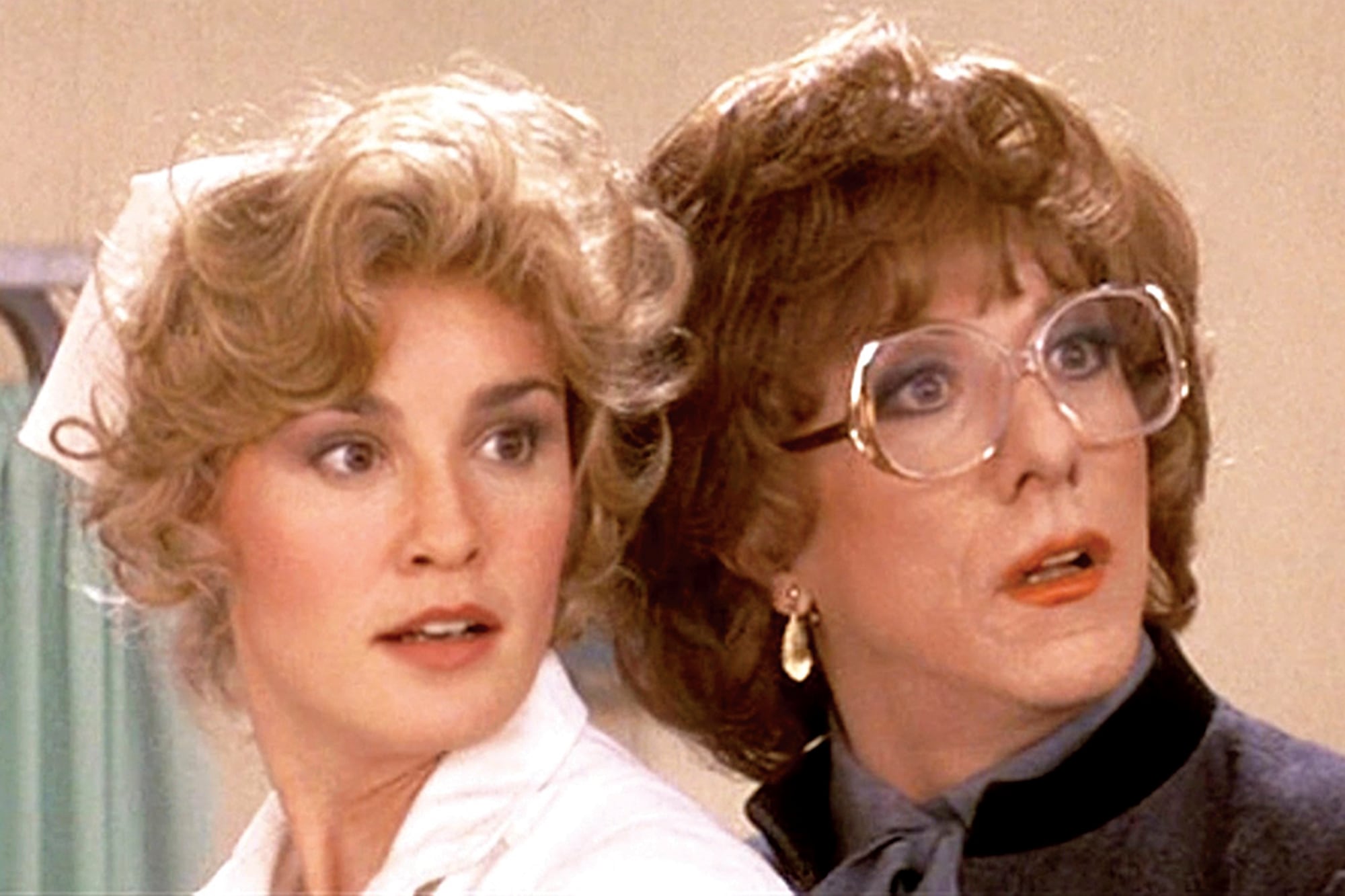 Junto a Dustin Hoffman en el film Tootsie, un papel que le valió un Óscar