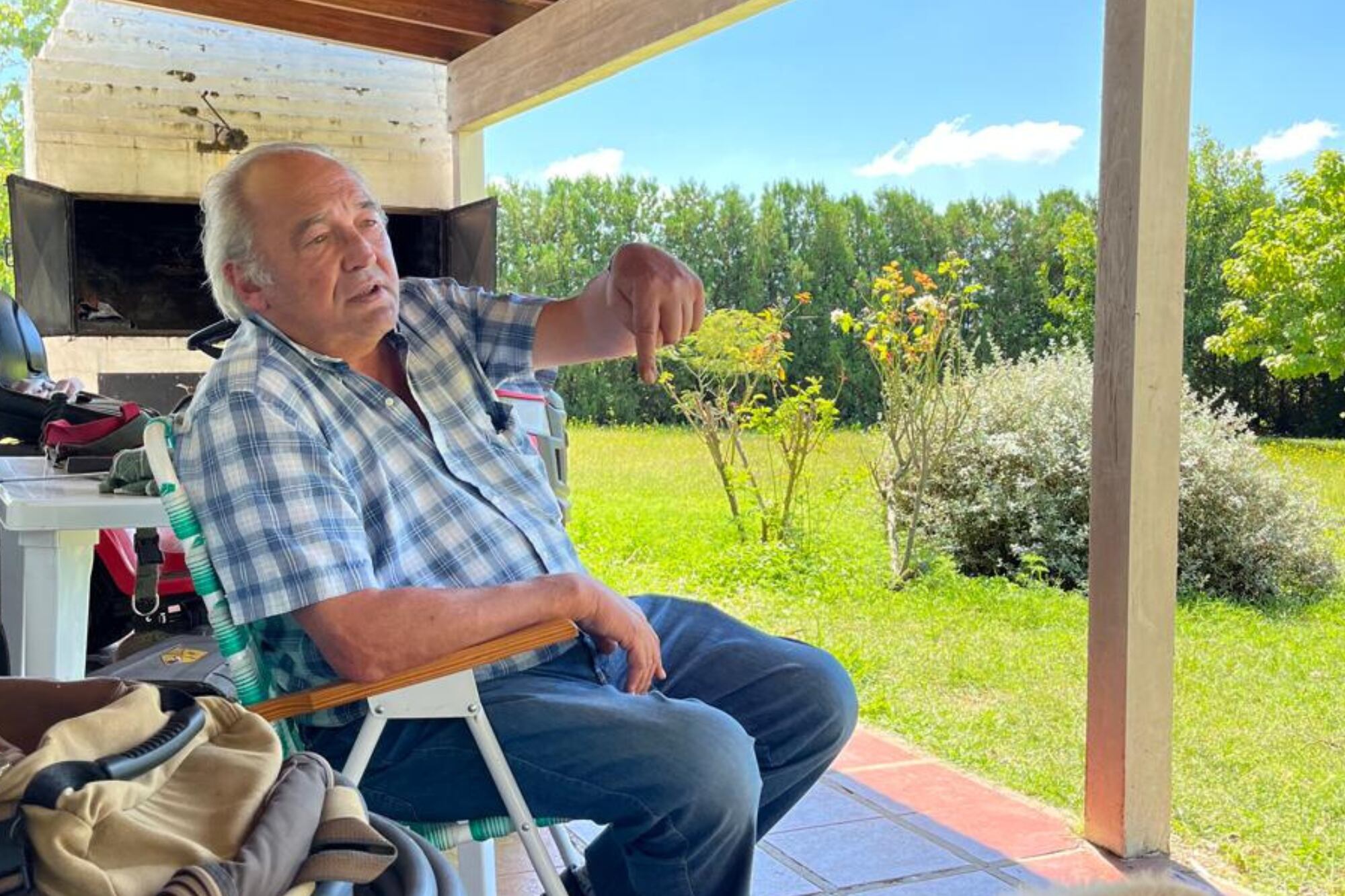 Carlos Portu, un productor agropecuario e ingeniero agrónomo de la localidad de General Pico, La Pampa